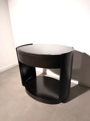 McGuire Dark Wood Console Table