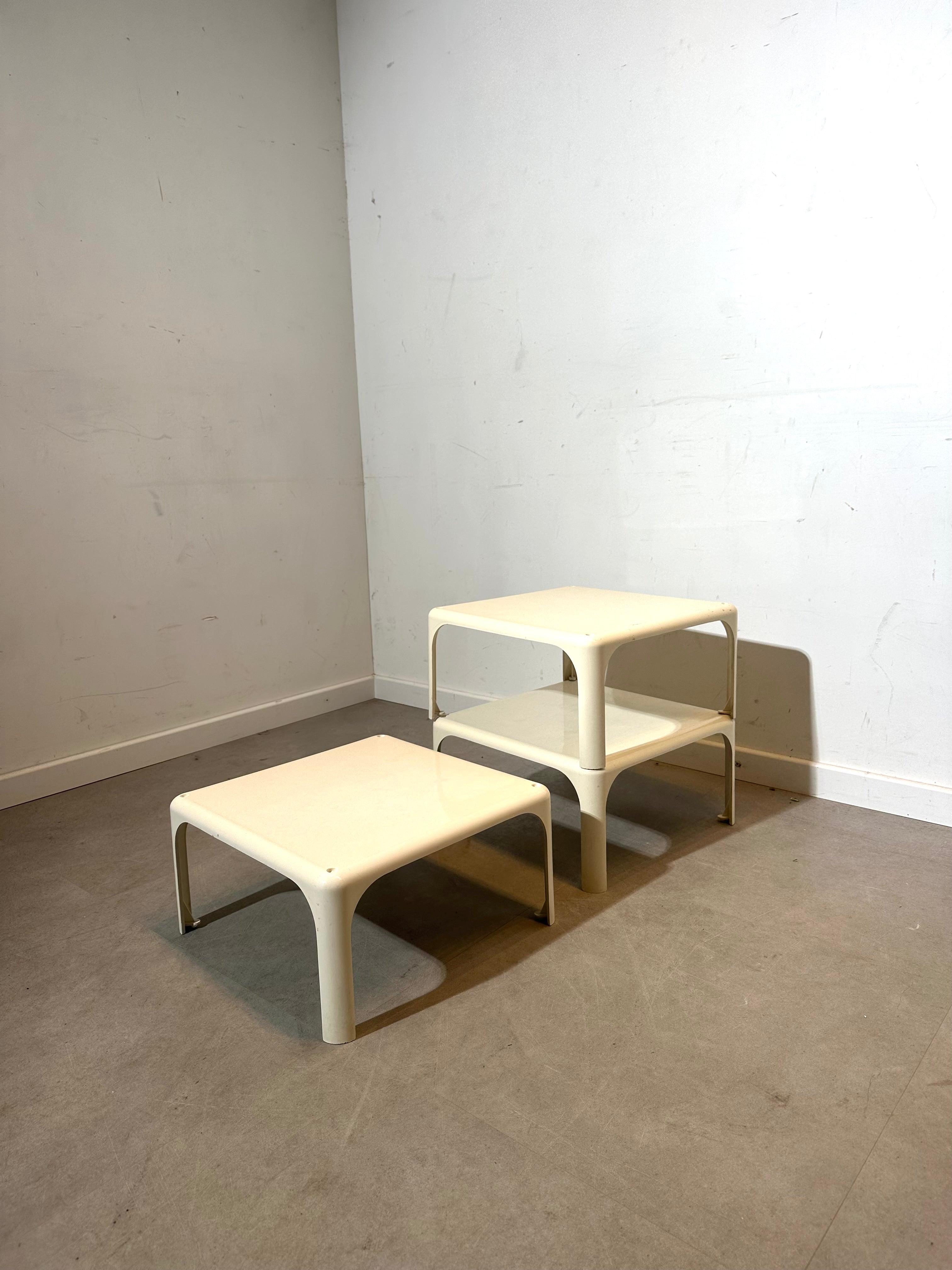 Artemide Demetrio 45 Side Tables by Vico Magistretti – Italy