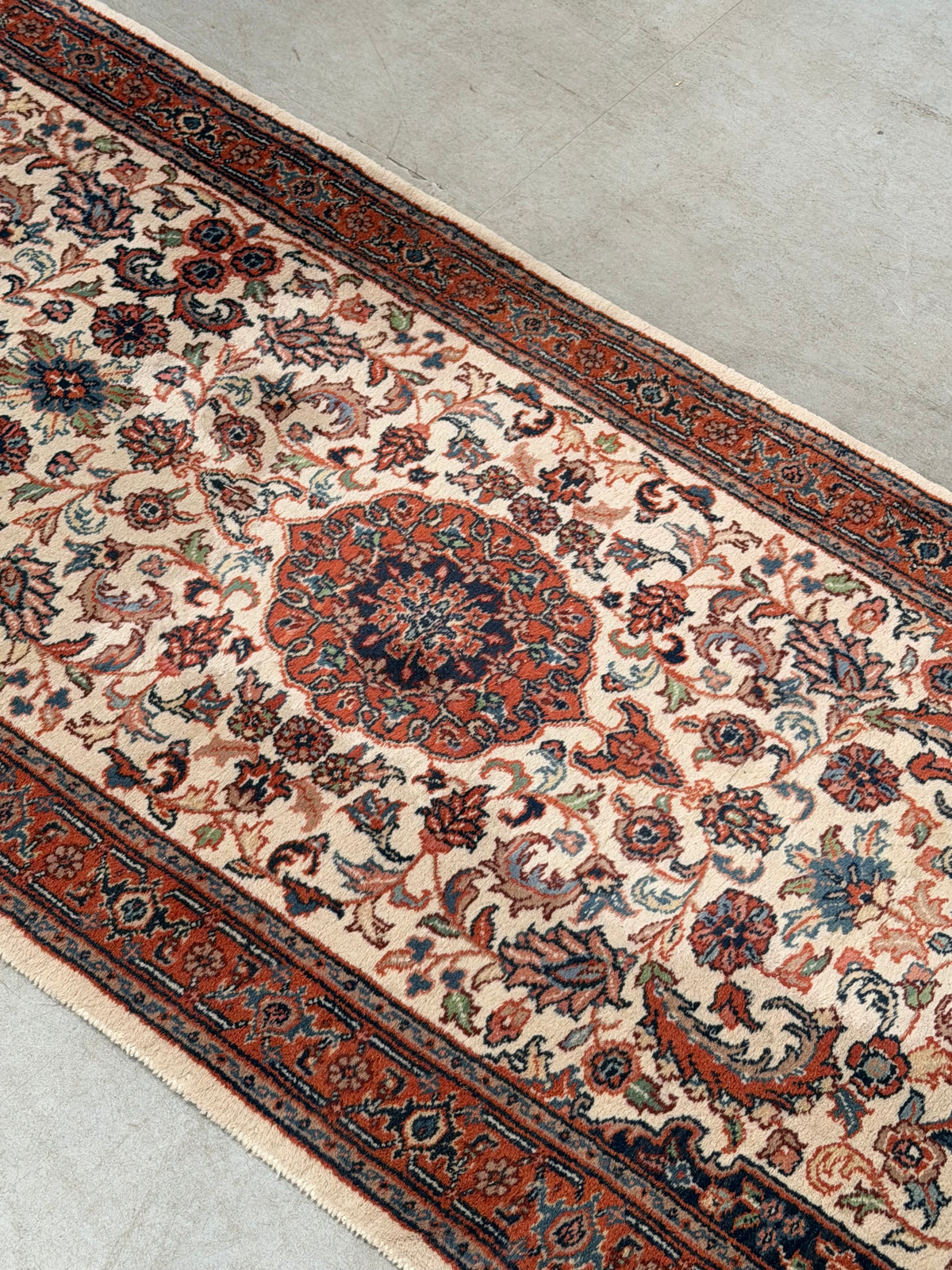 Vintage Persian Style Runner Rug – 365 × 75 cm