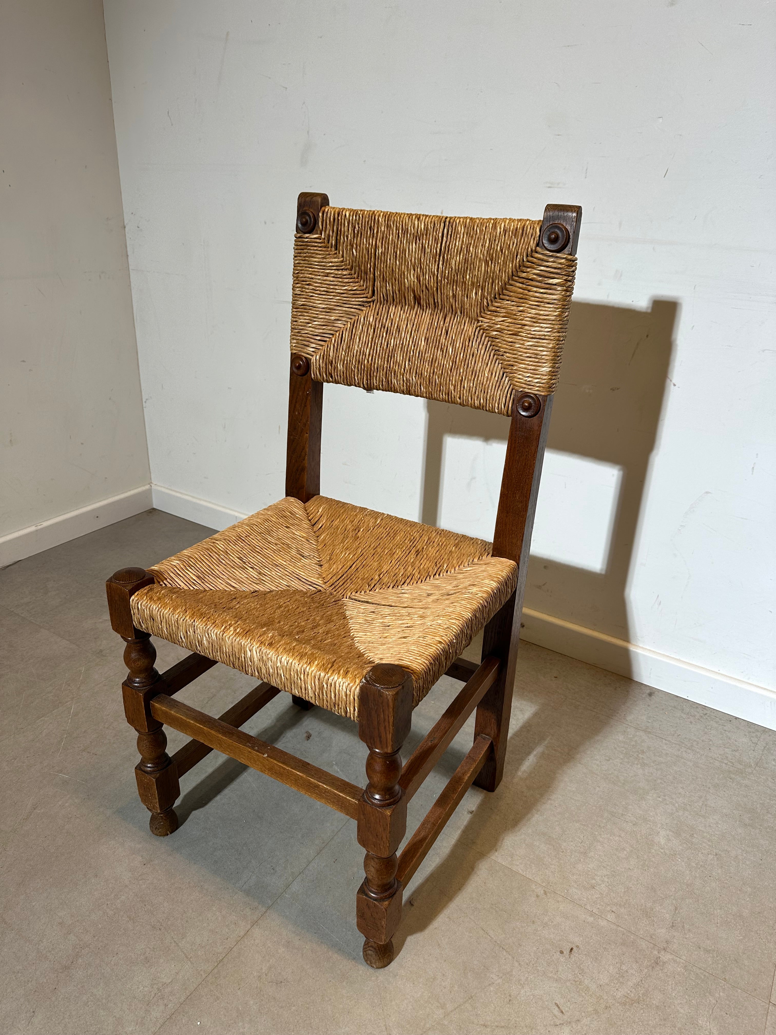 Rustic Wooden Dining Chairs