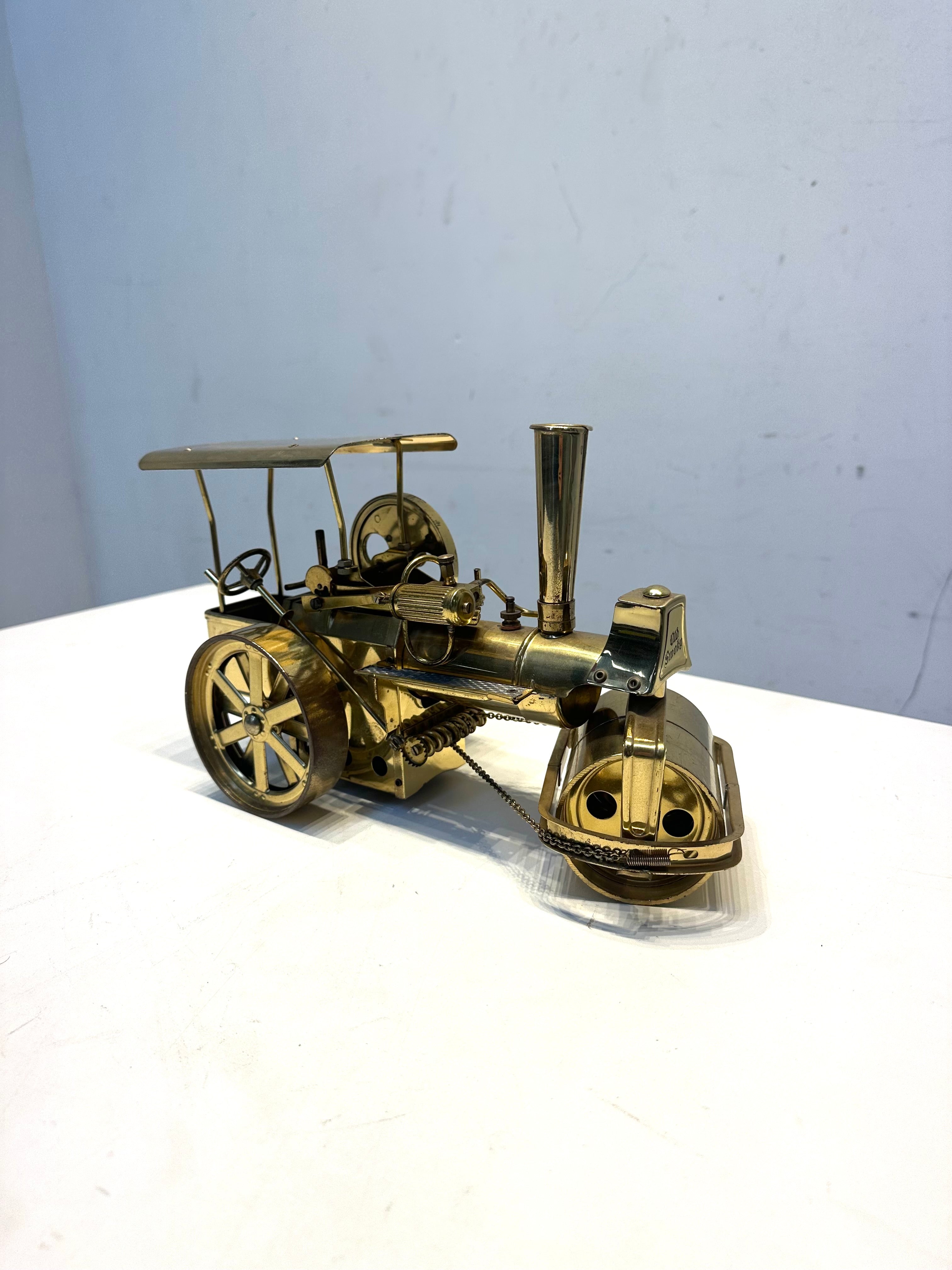 Rouleau compresseur à vapeur vive Mamod « Old Smoky » d'époque