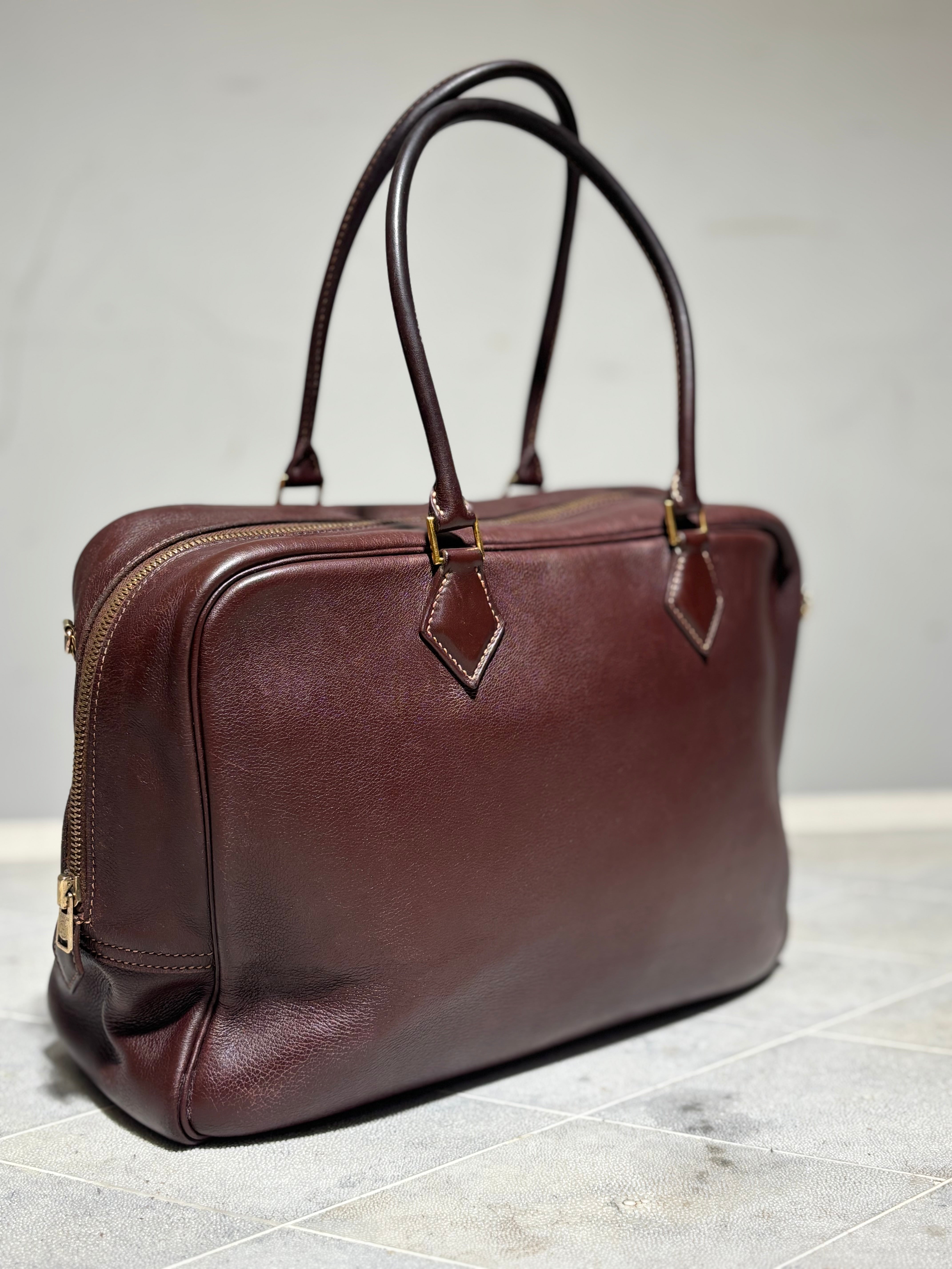 Sac à main Hermès Plume – Marron Chocolat