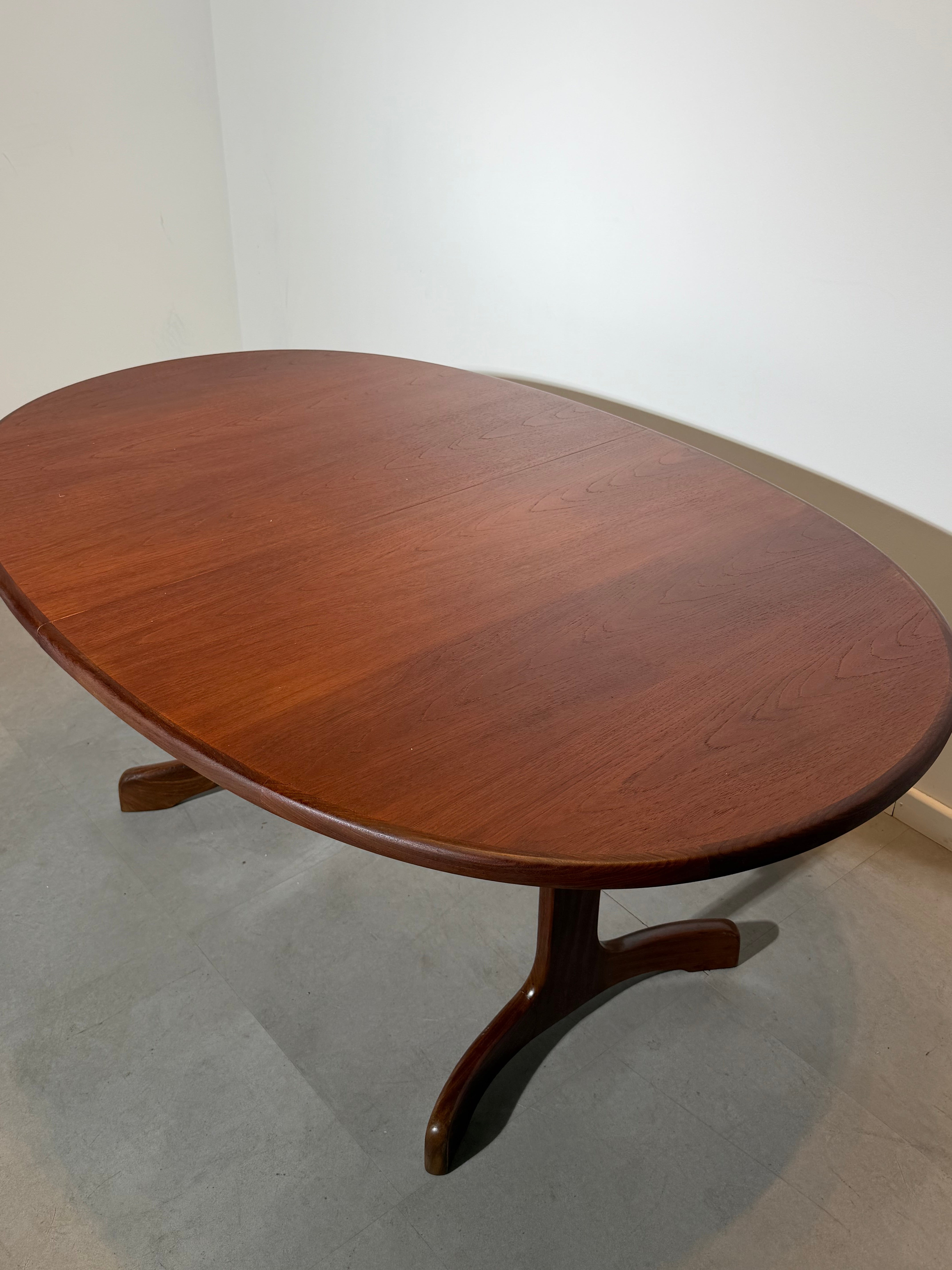 G-Plan Whale Tail Extendable Dining Table in Teak