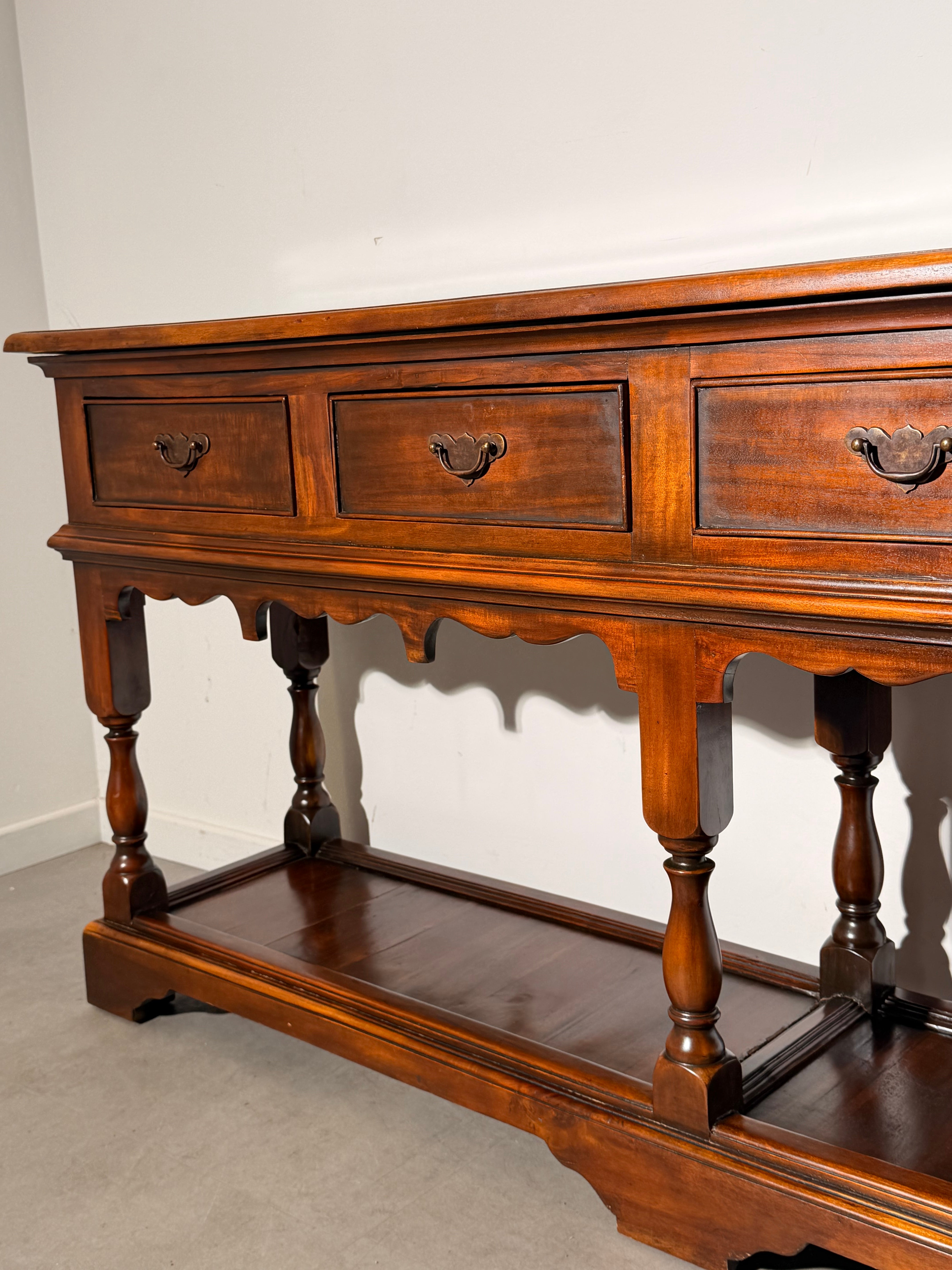 Antique Mahogany Console Table