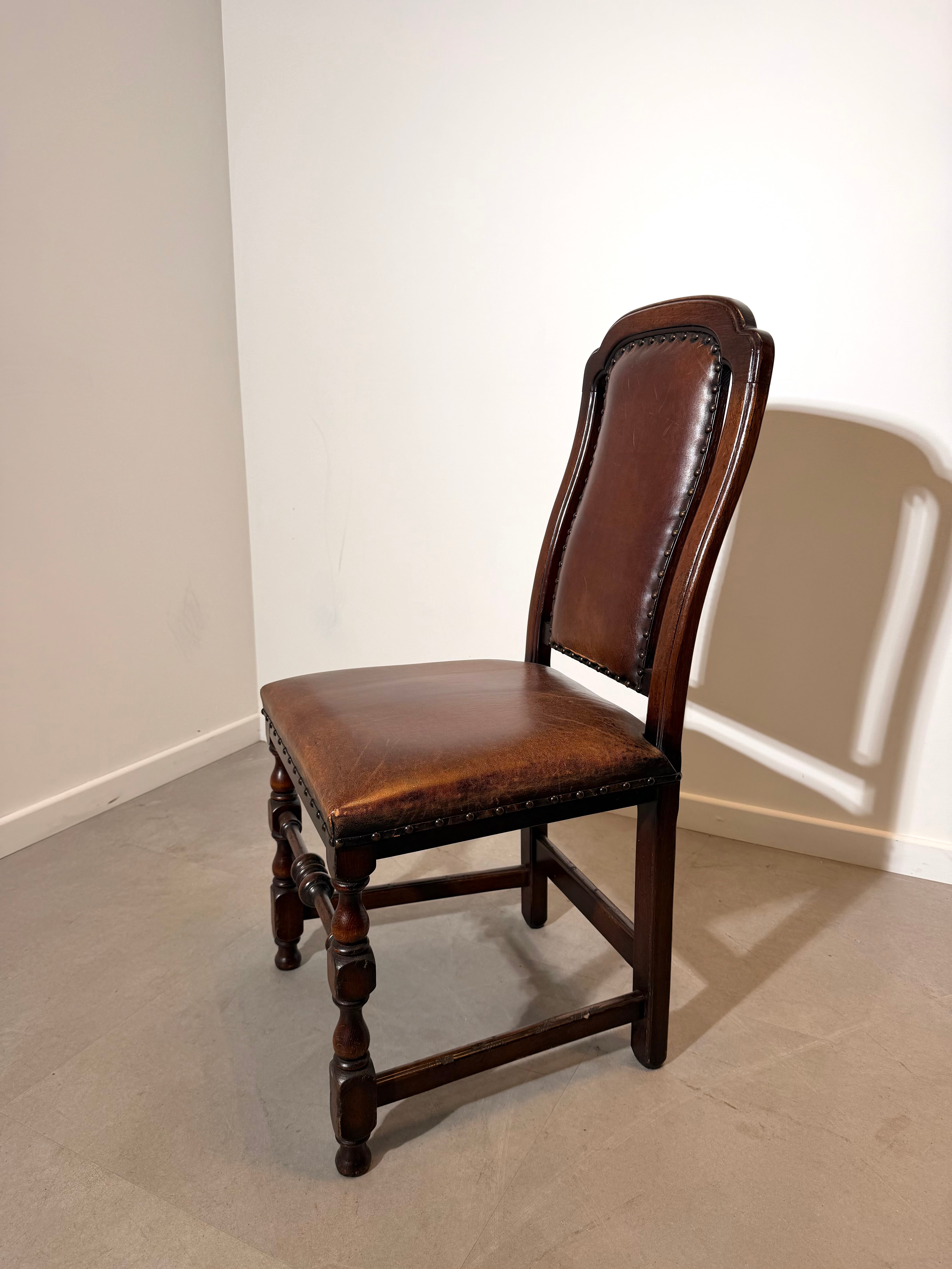 Set of 4 Old New England Dining Chairs