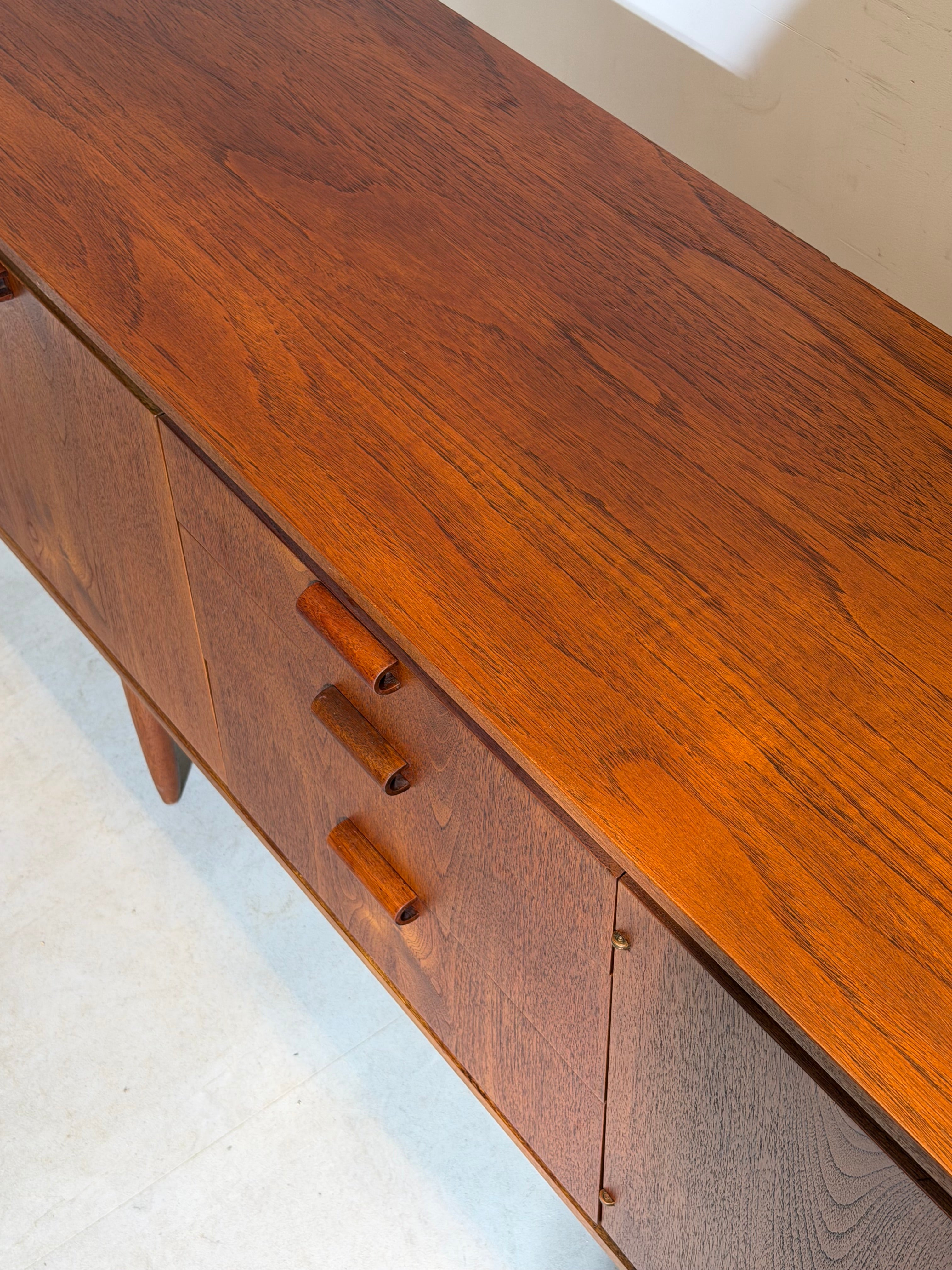 Austinsuite Teak Sideboard – Large Mid-Century Modern British Design