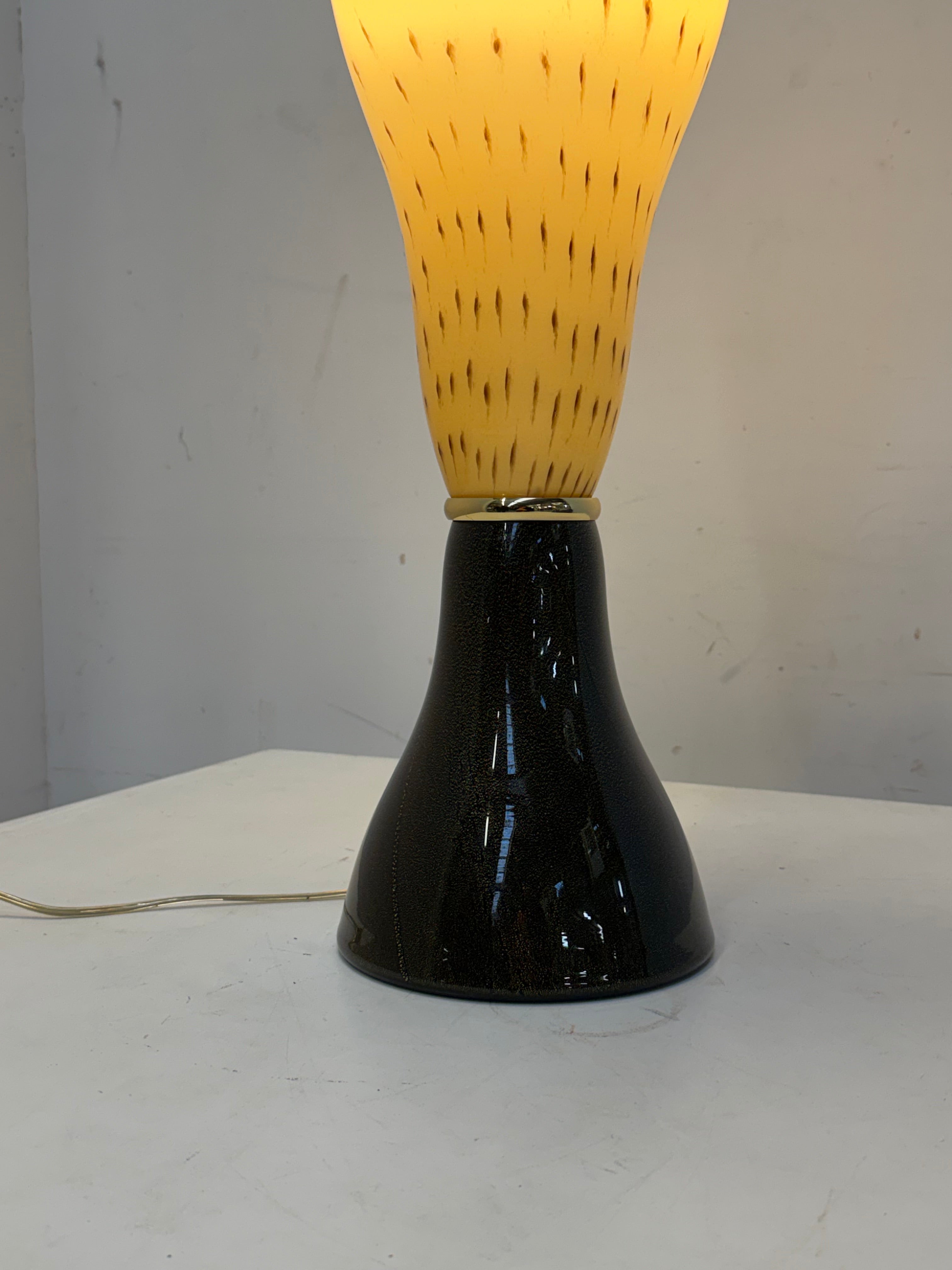 Leucos “Vivia T” Table Lamp – Murano Glass – H 70 cm