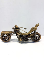 Art du métal de la moto