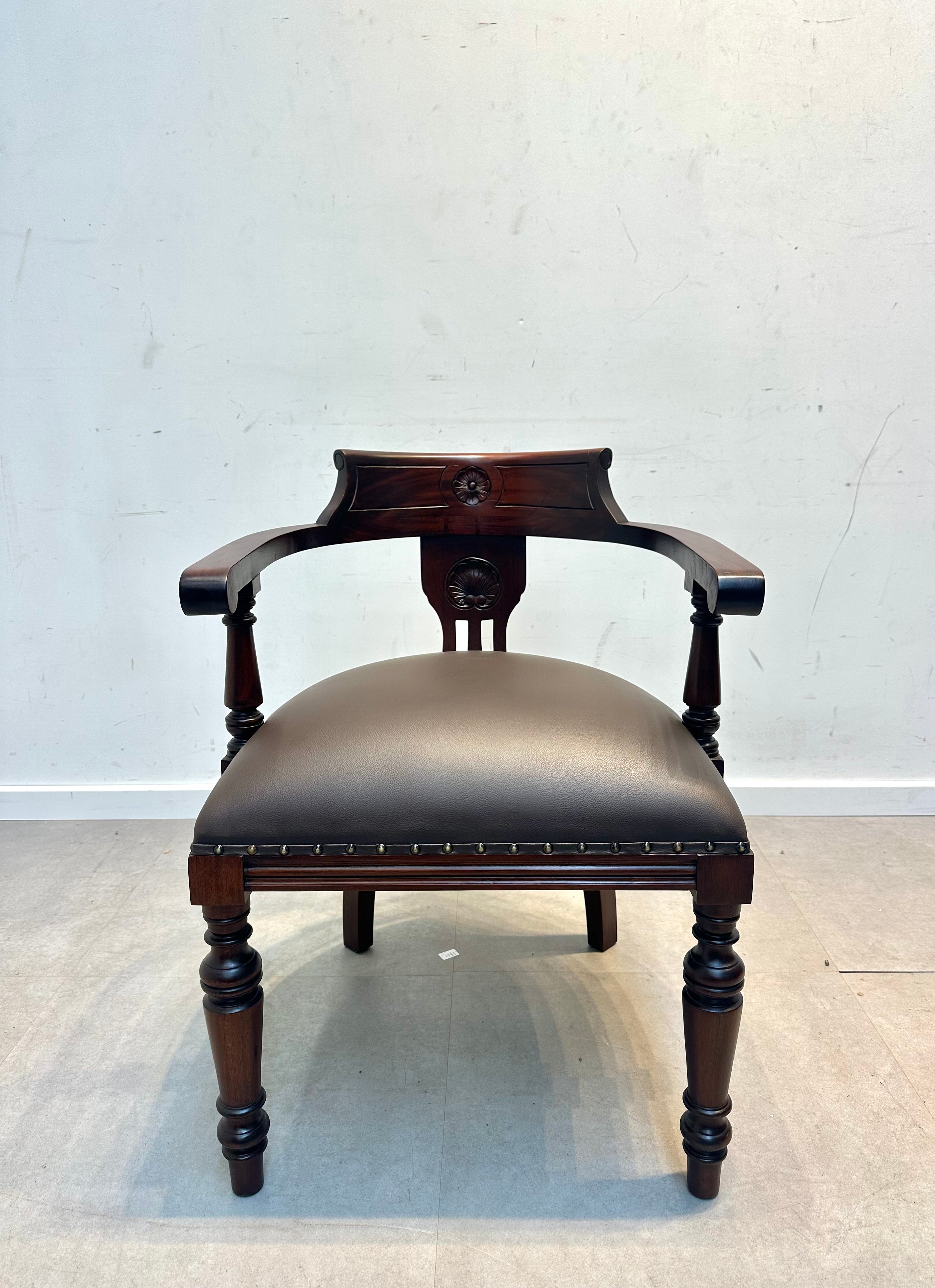 Chaise de bureau « Acajou »