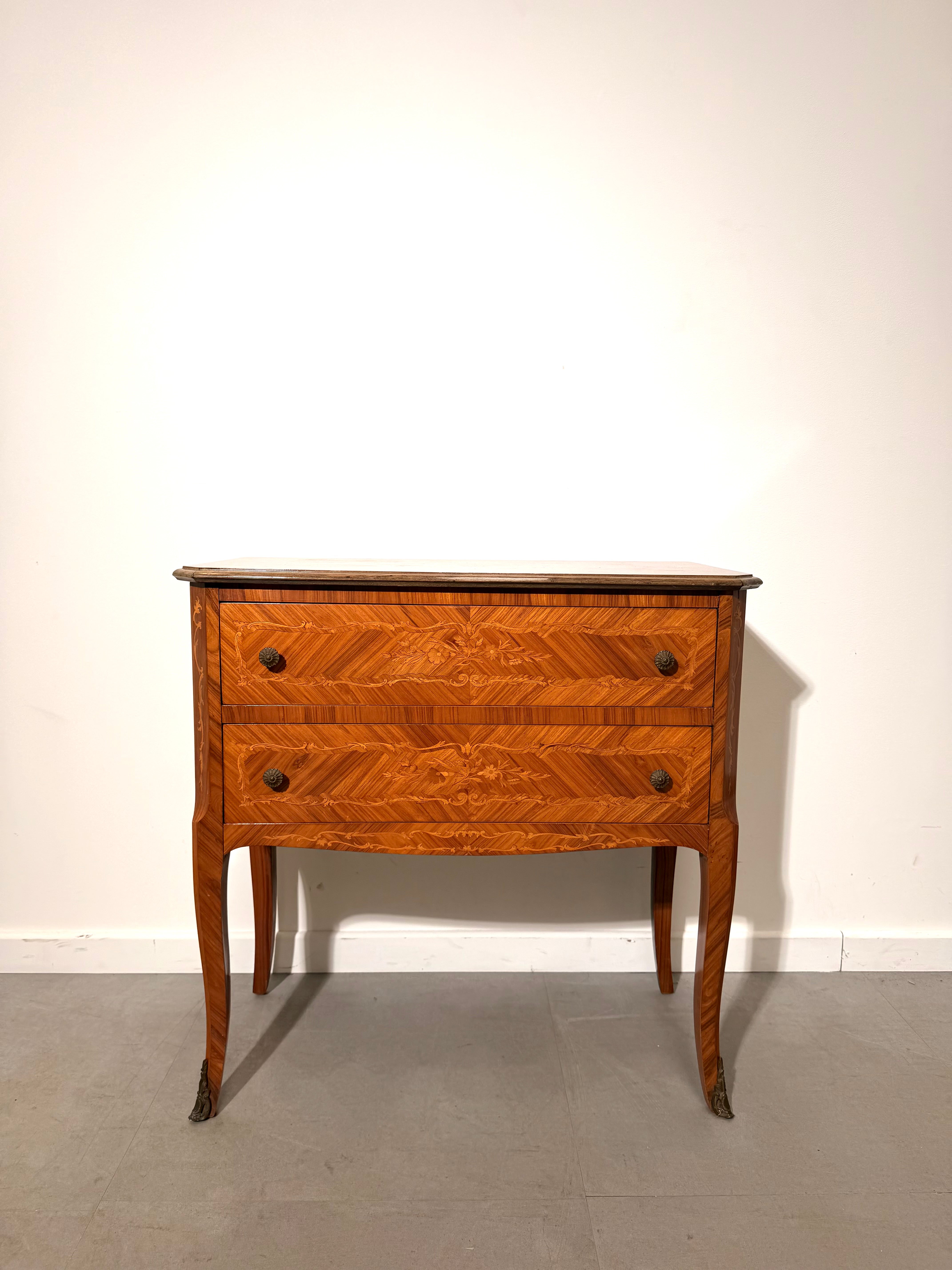 French Marquetry Chest of Drawers