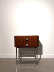 Vintage Rosewood Bedside Table