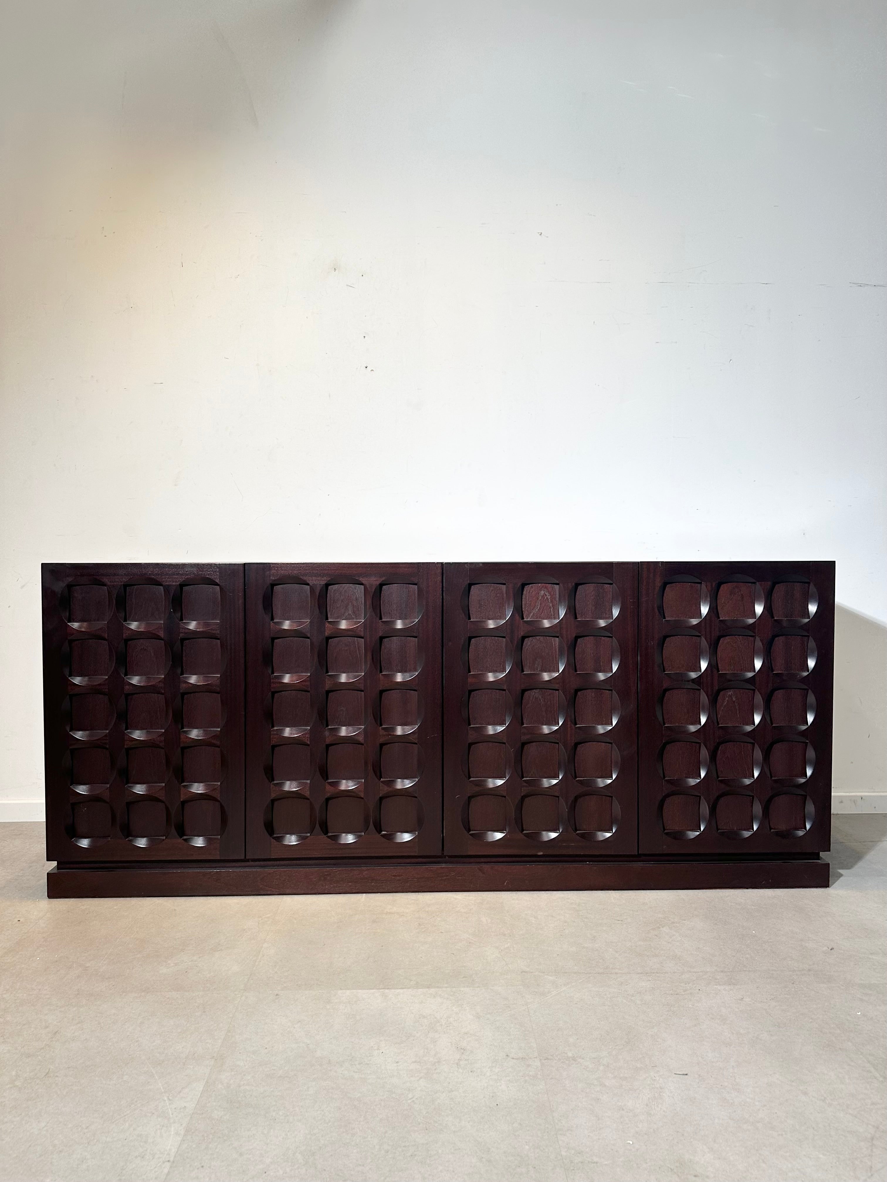 « Crédence » brutaliste vintage