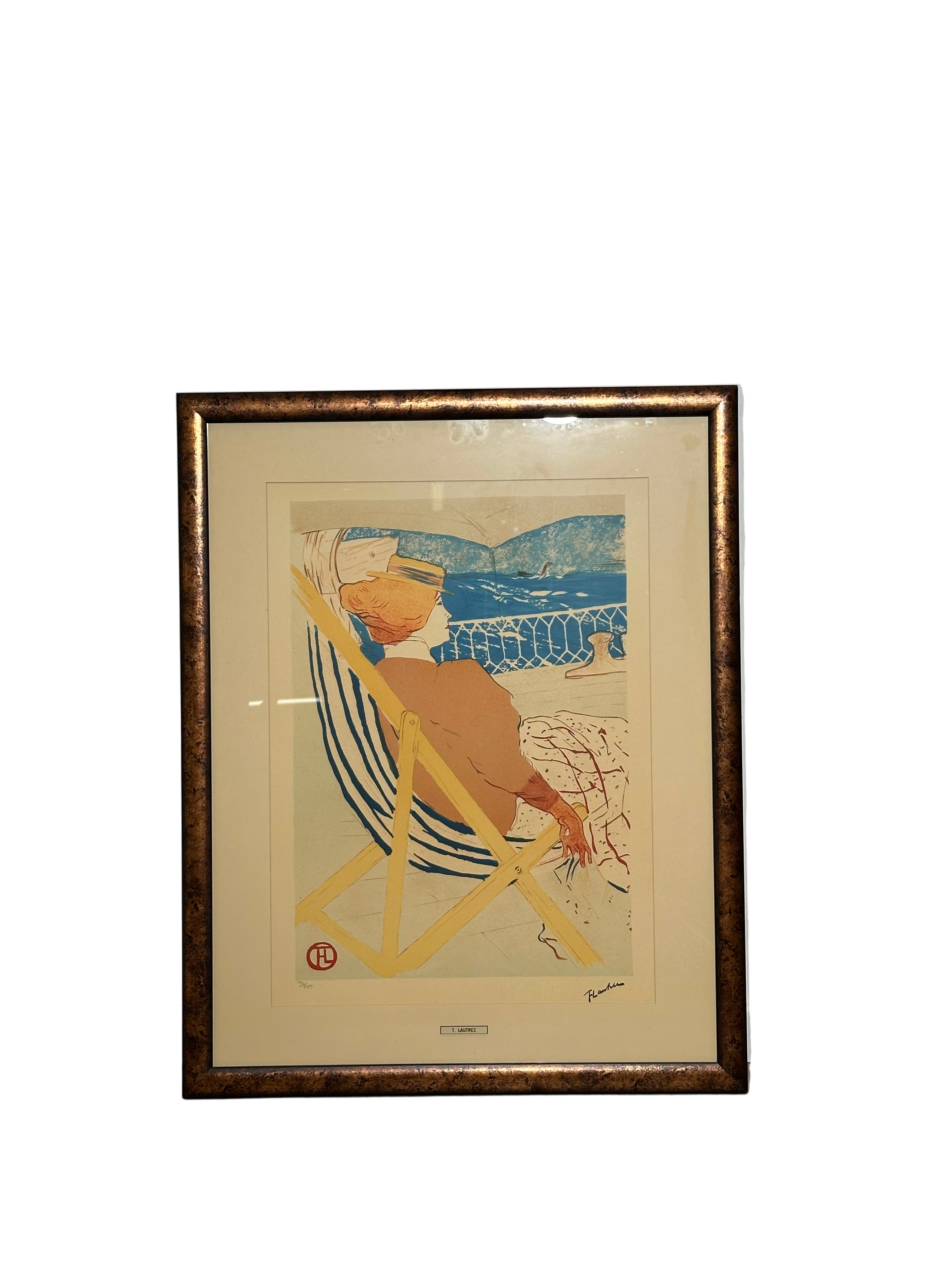 Henri de Toulouse-Lautrec – Framed Lithograph