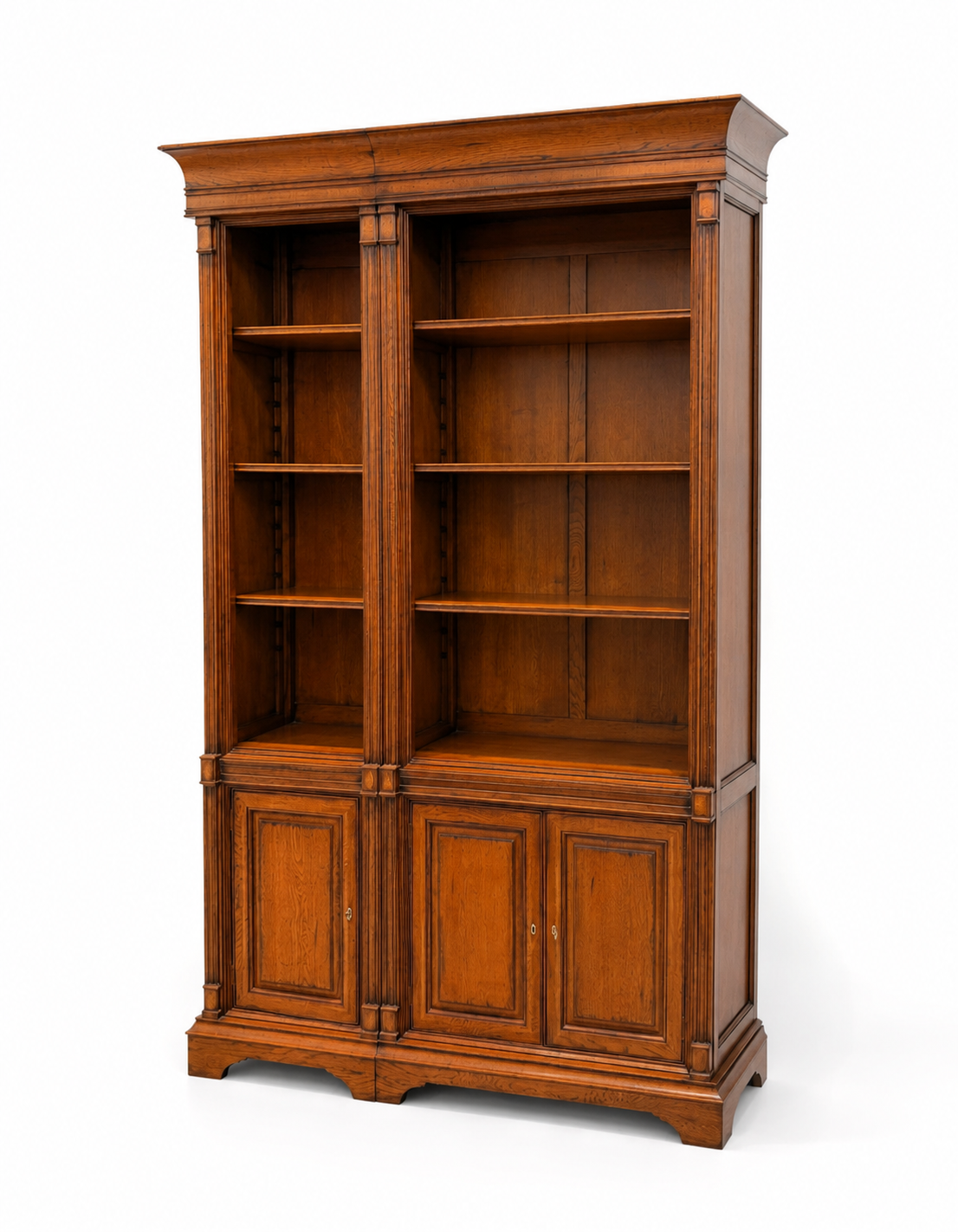 Open Bookcase Cabinet “Antique Collection” - Cherrywood