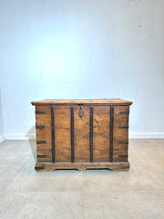 Antique Wooden Storage Chest
