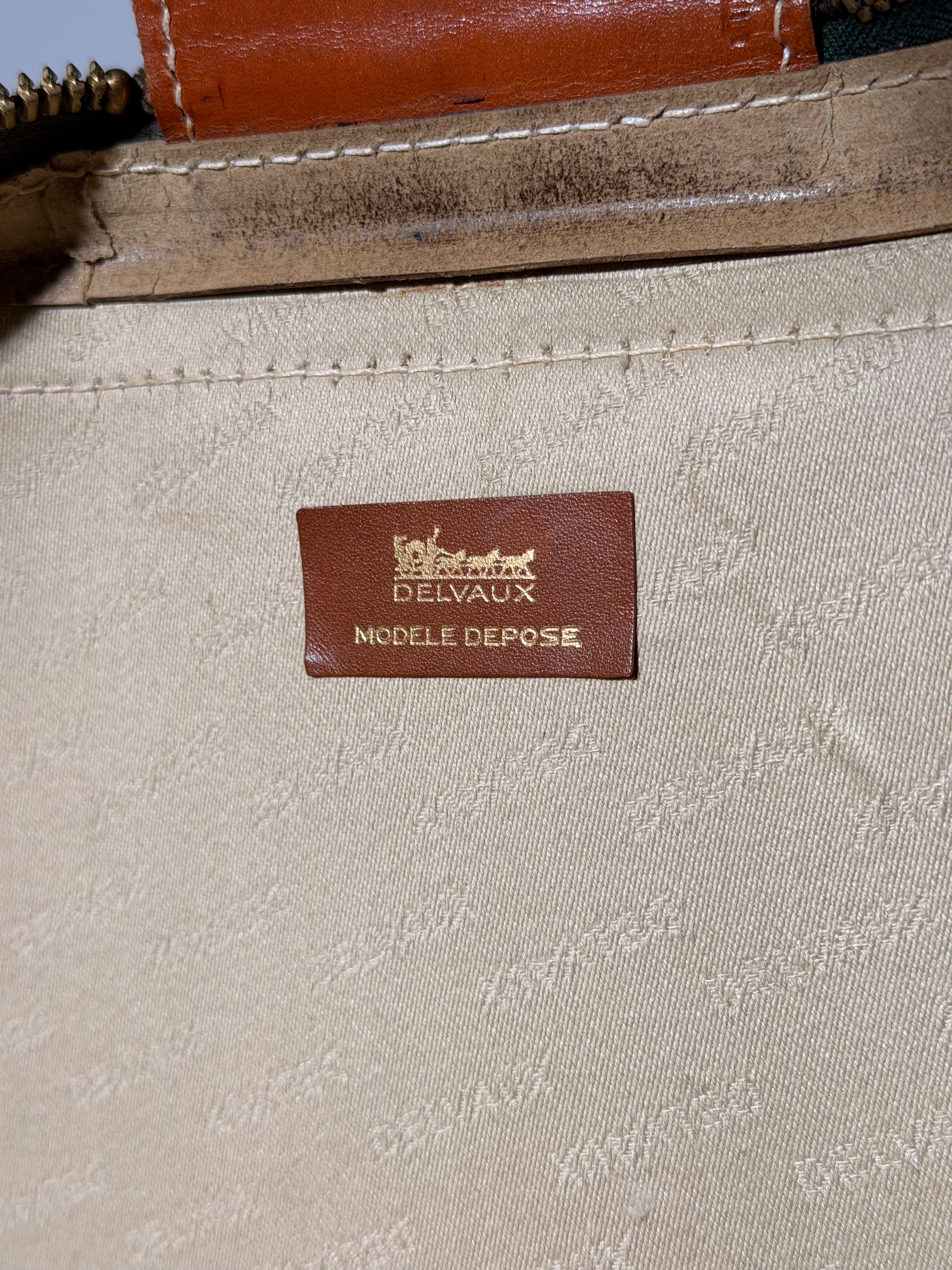 Vintage Delvaux Suitcase