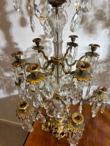 Pair of very large crystal Chandeliers