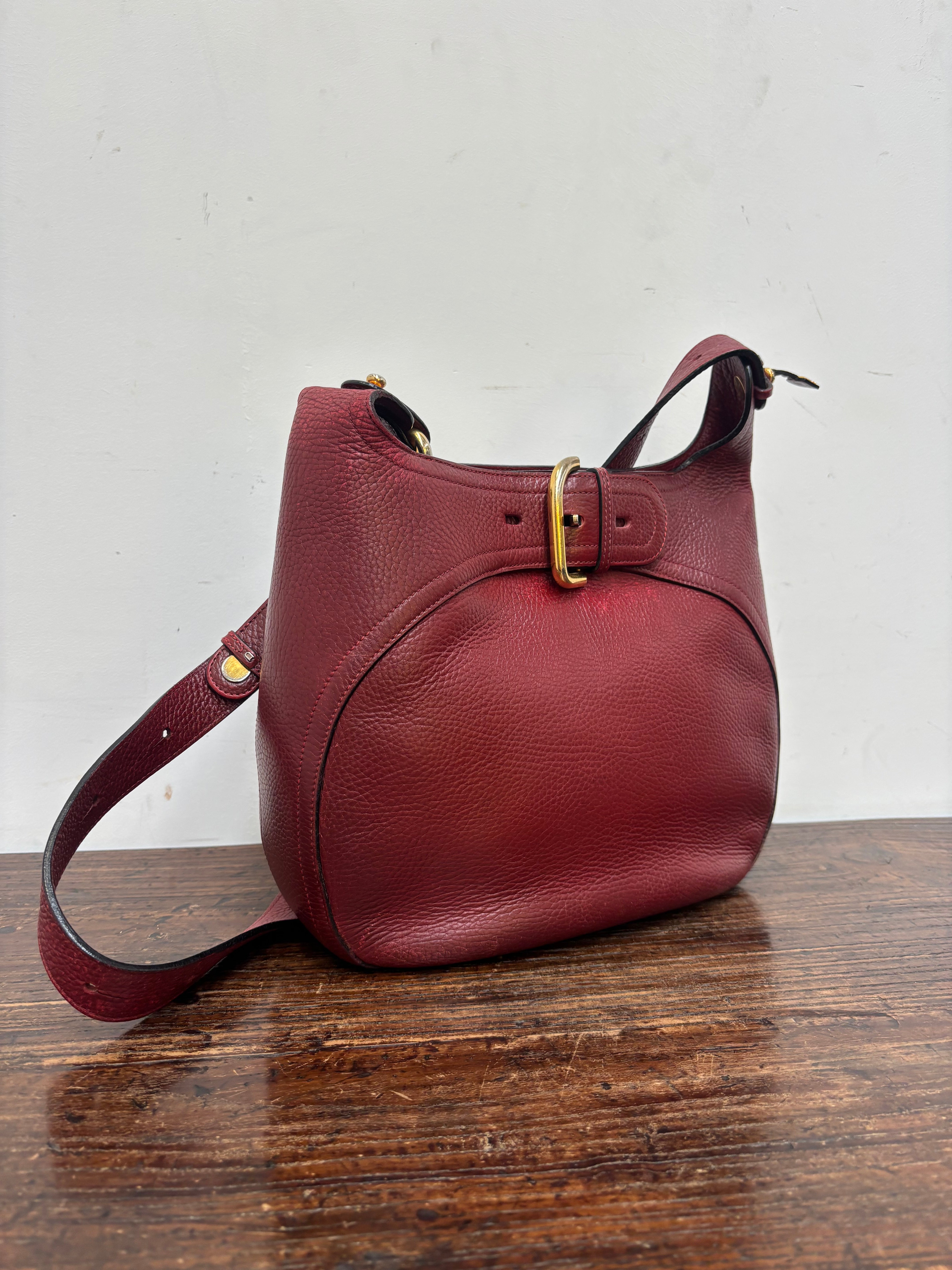 Sac bandoulière Delvaux Souverain rouge
