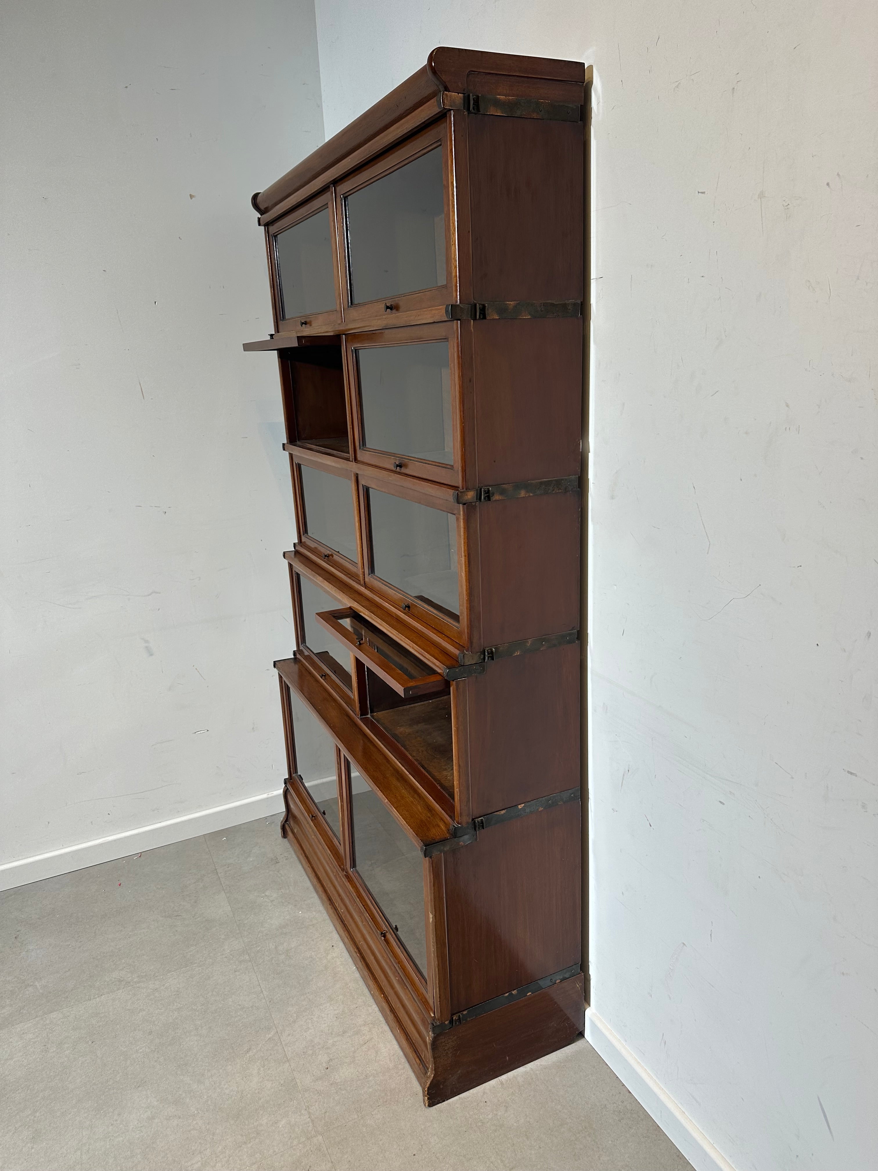 Antique Globe Wernicke Bookcase