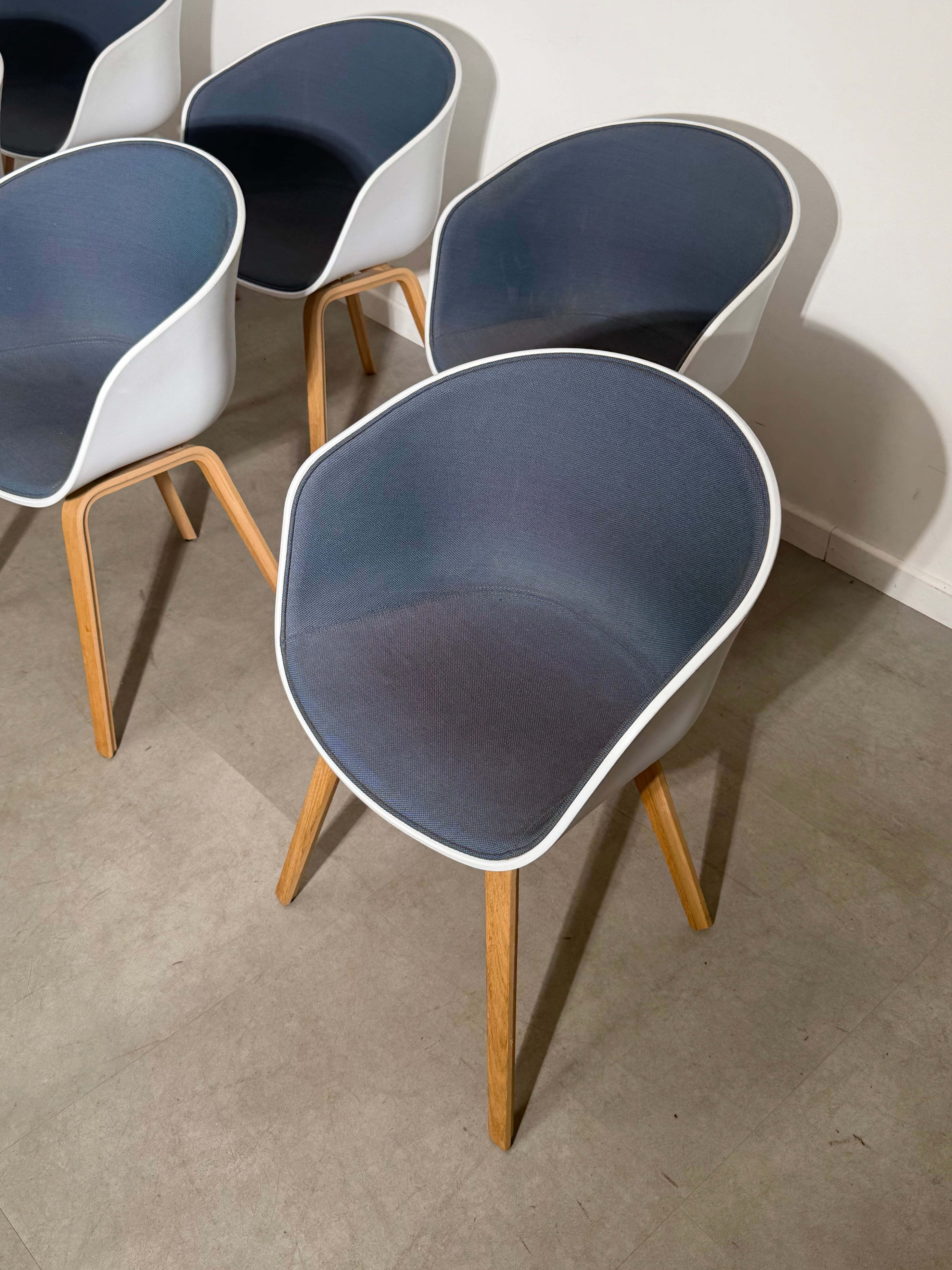 Set of 6 HAY About A Chair AAC 222 2.0 Dining Chairs