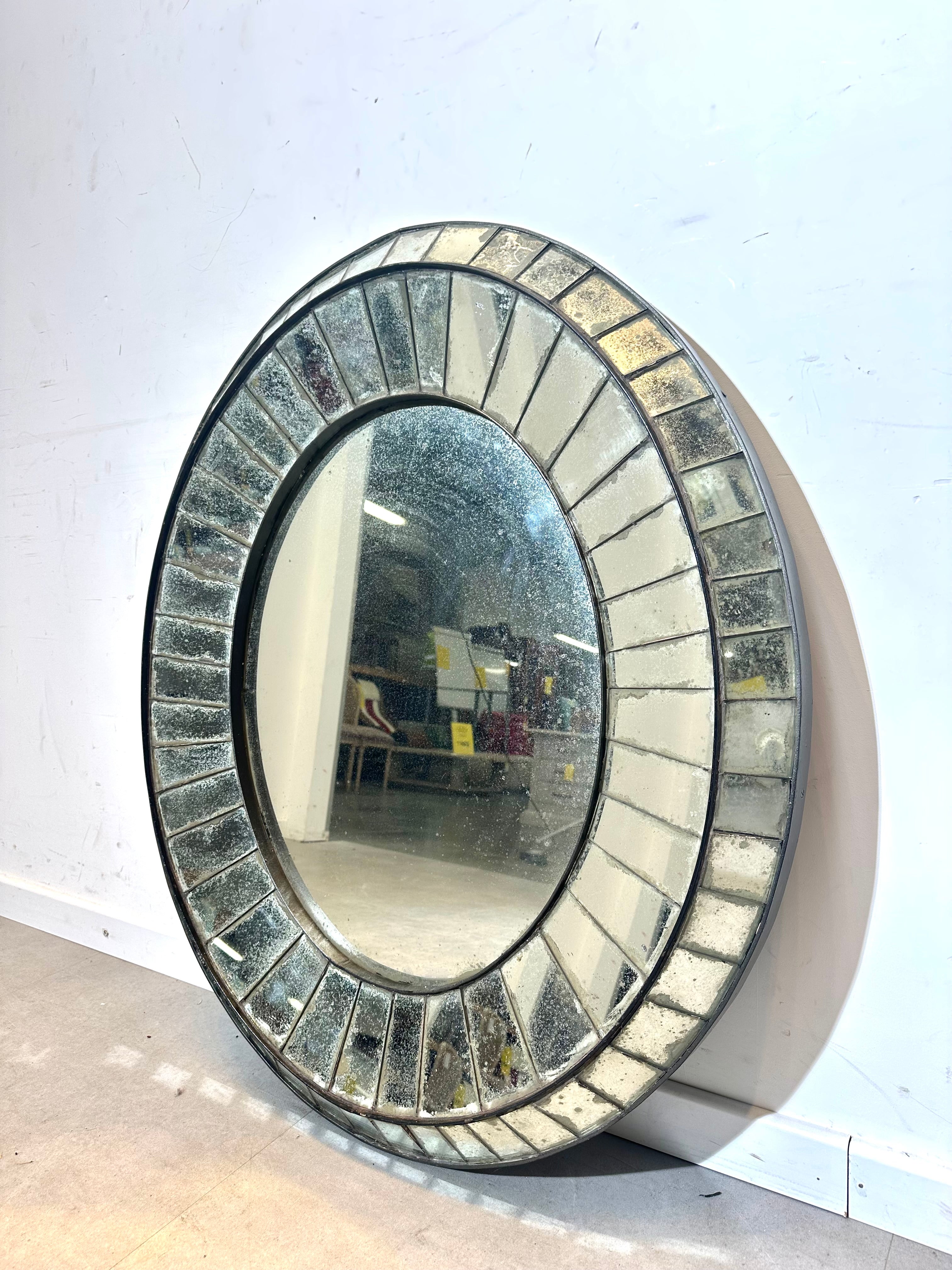 Ronde spiegel in Venetiaanse stijl