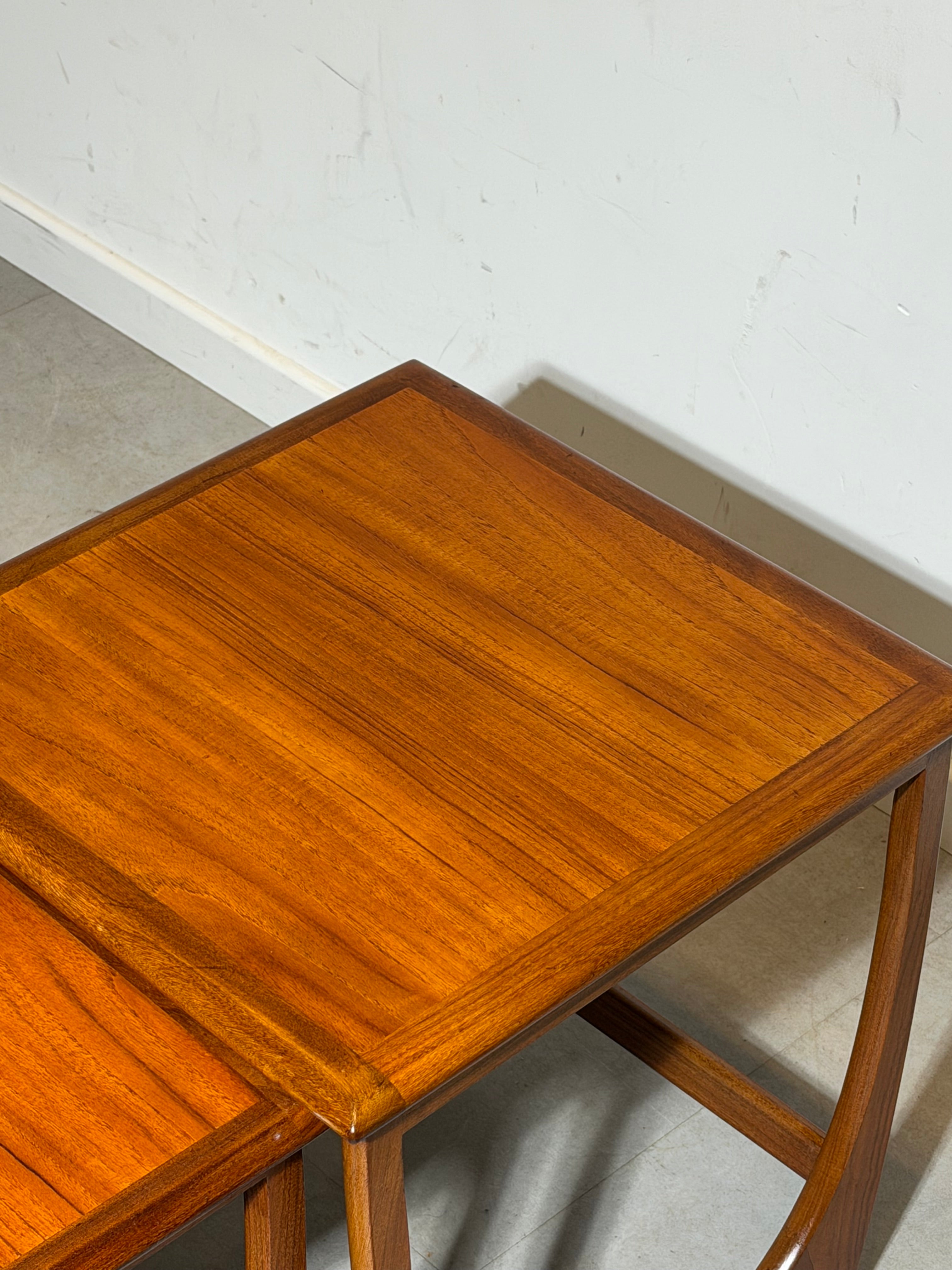 G-Plan Astro Nest of Tables in Teak – Mid-Century Modern