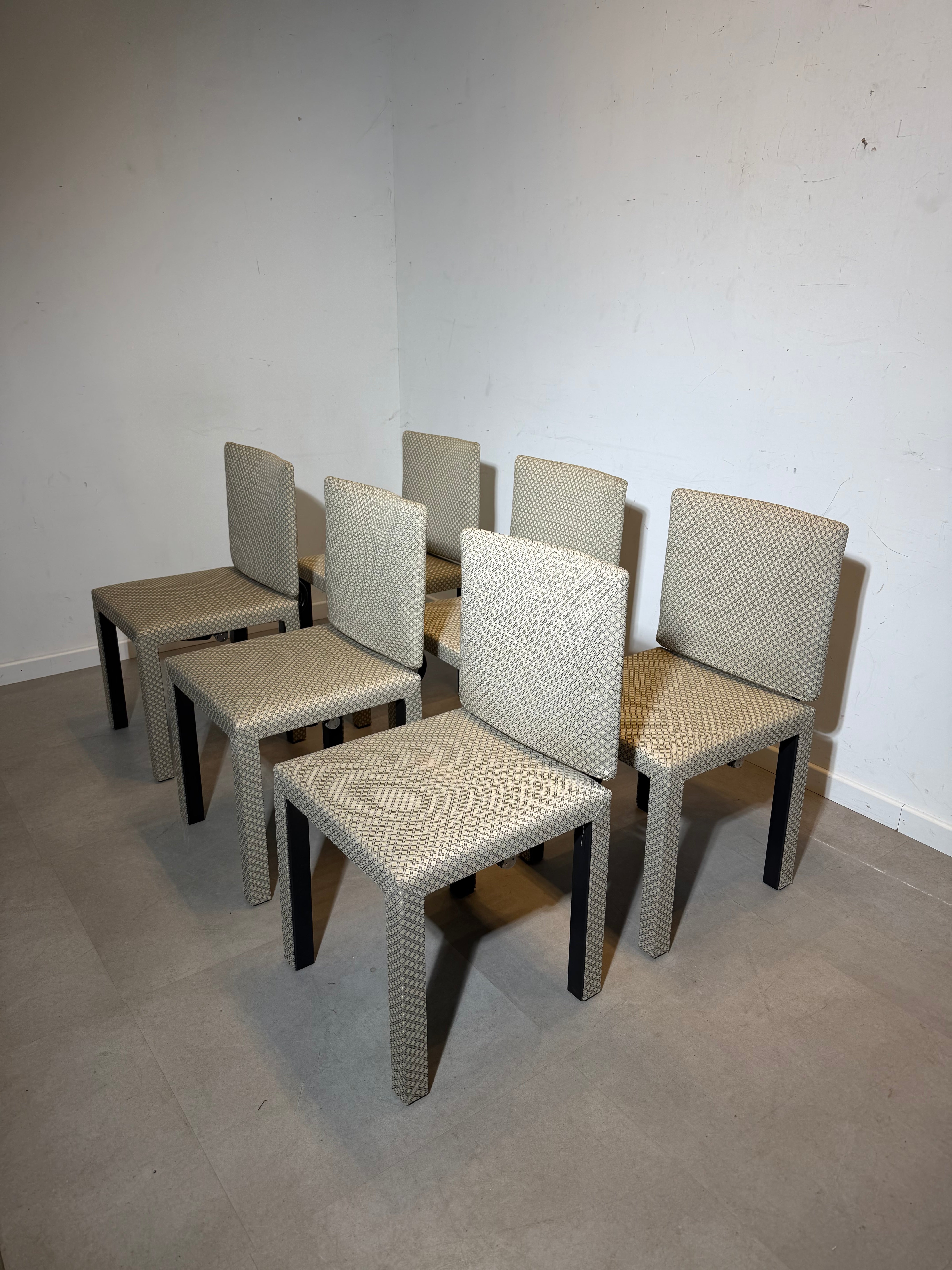 Chaises de salle à manger Paolo Piva « Arcadia 1 » pour B&amp;B Italia – Lot de six
