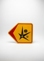 Original Expo ‘58 Directional Sign