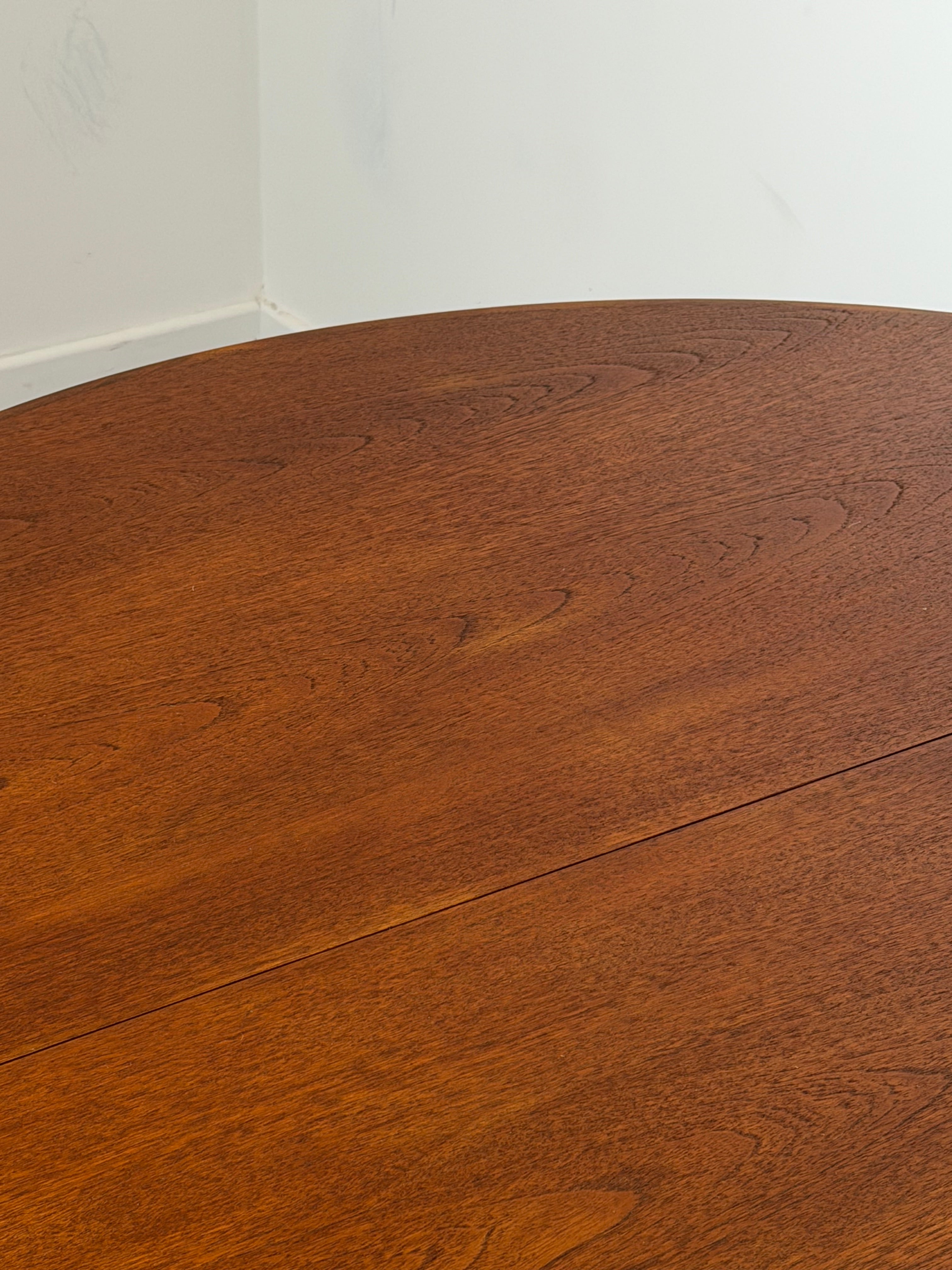 G-Plan Round Extendable Dining Table in Teak