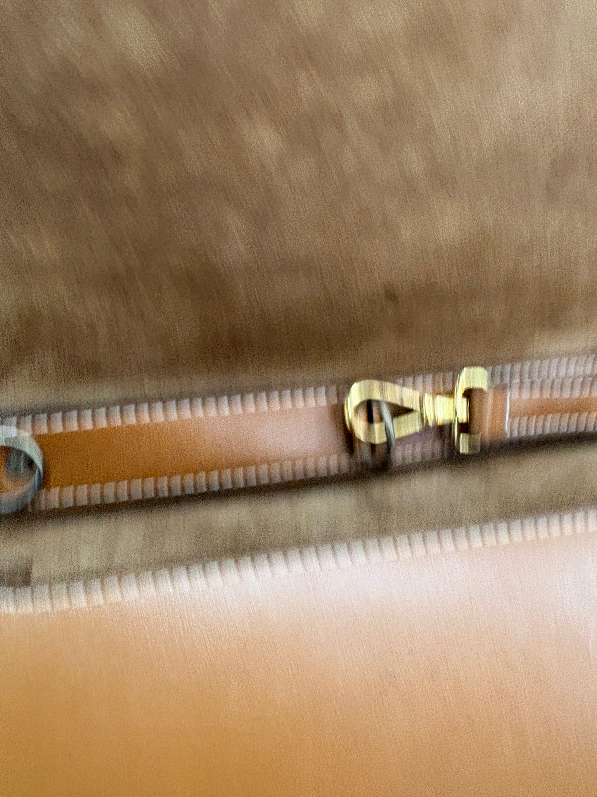 Delvaux Vintage Brown Leather Crossbody Bag
