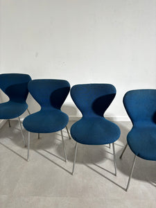 Set of six dining chairs by Egon Eiermann for Wilde & Spieth