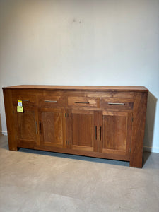 Massive teak sideboard