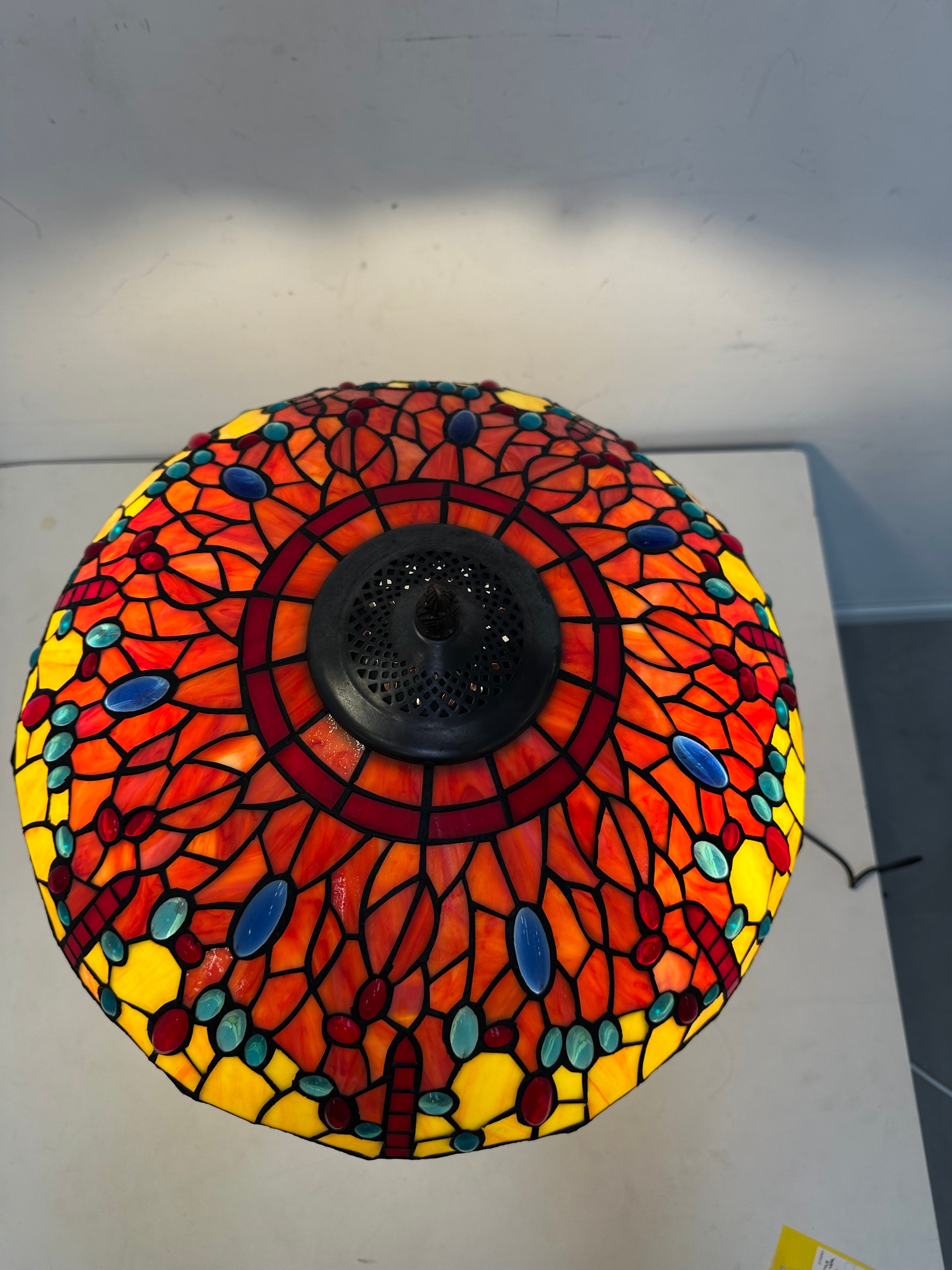 Large Tiffany Style Table Lamp