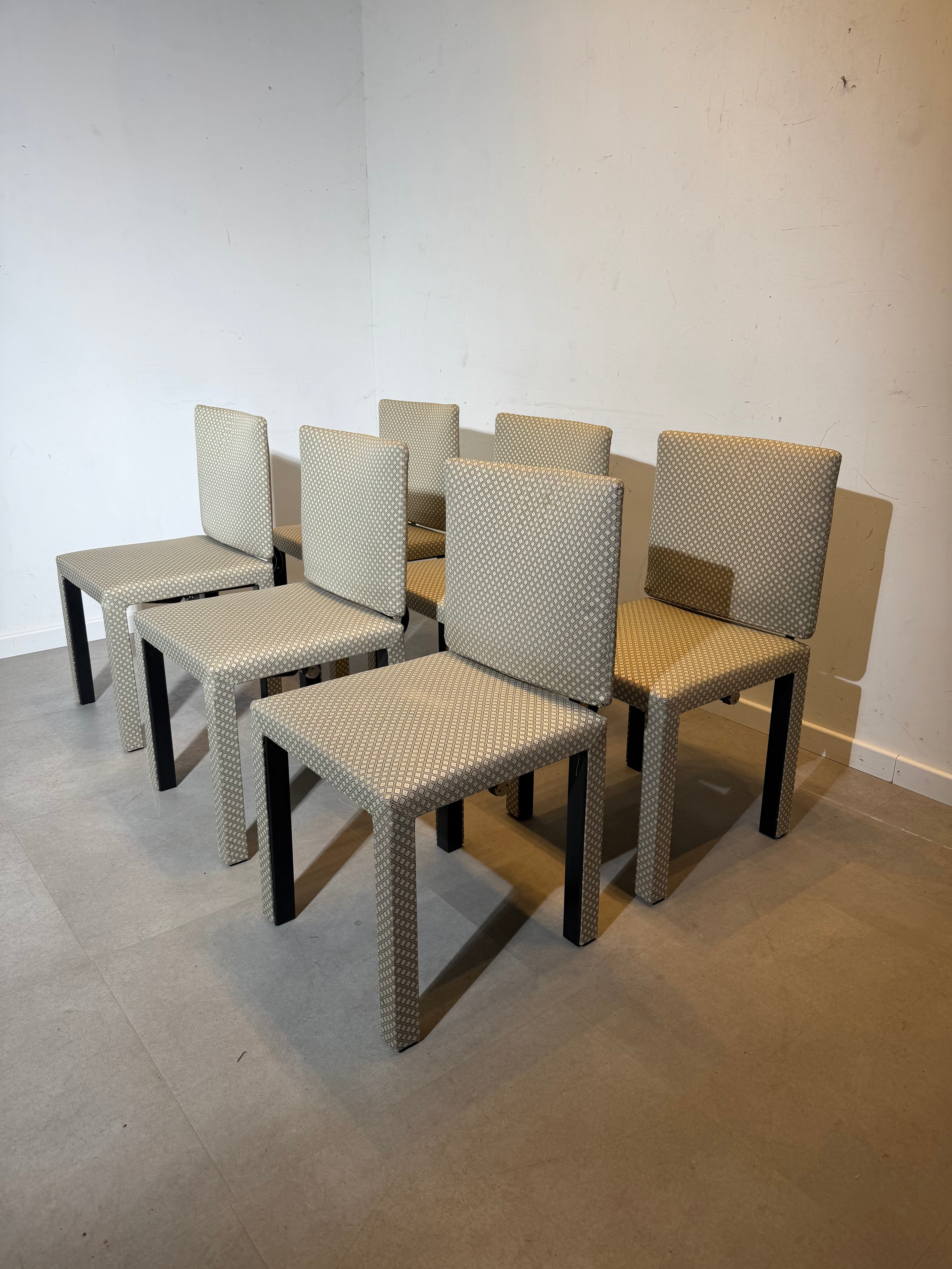 Chaises de salle à manger Paolo Piva « Arcadia 1 » pour B&amp;B Italia – Lot de six