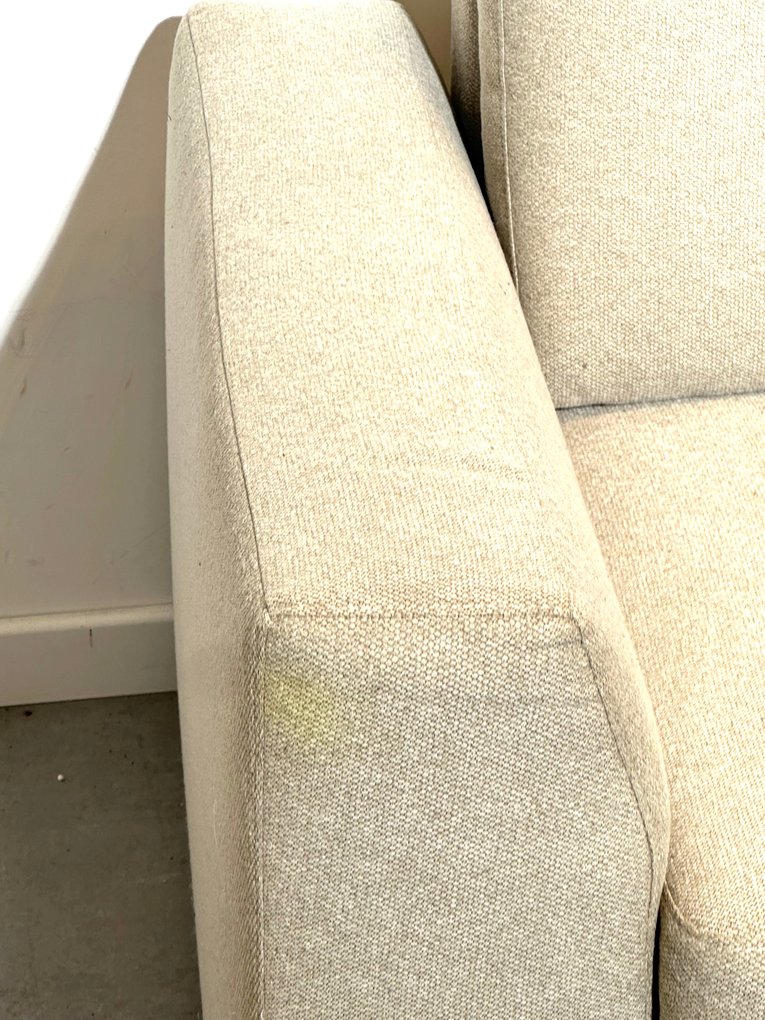 Contemporary Beige 3-Seater Sofa