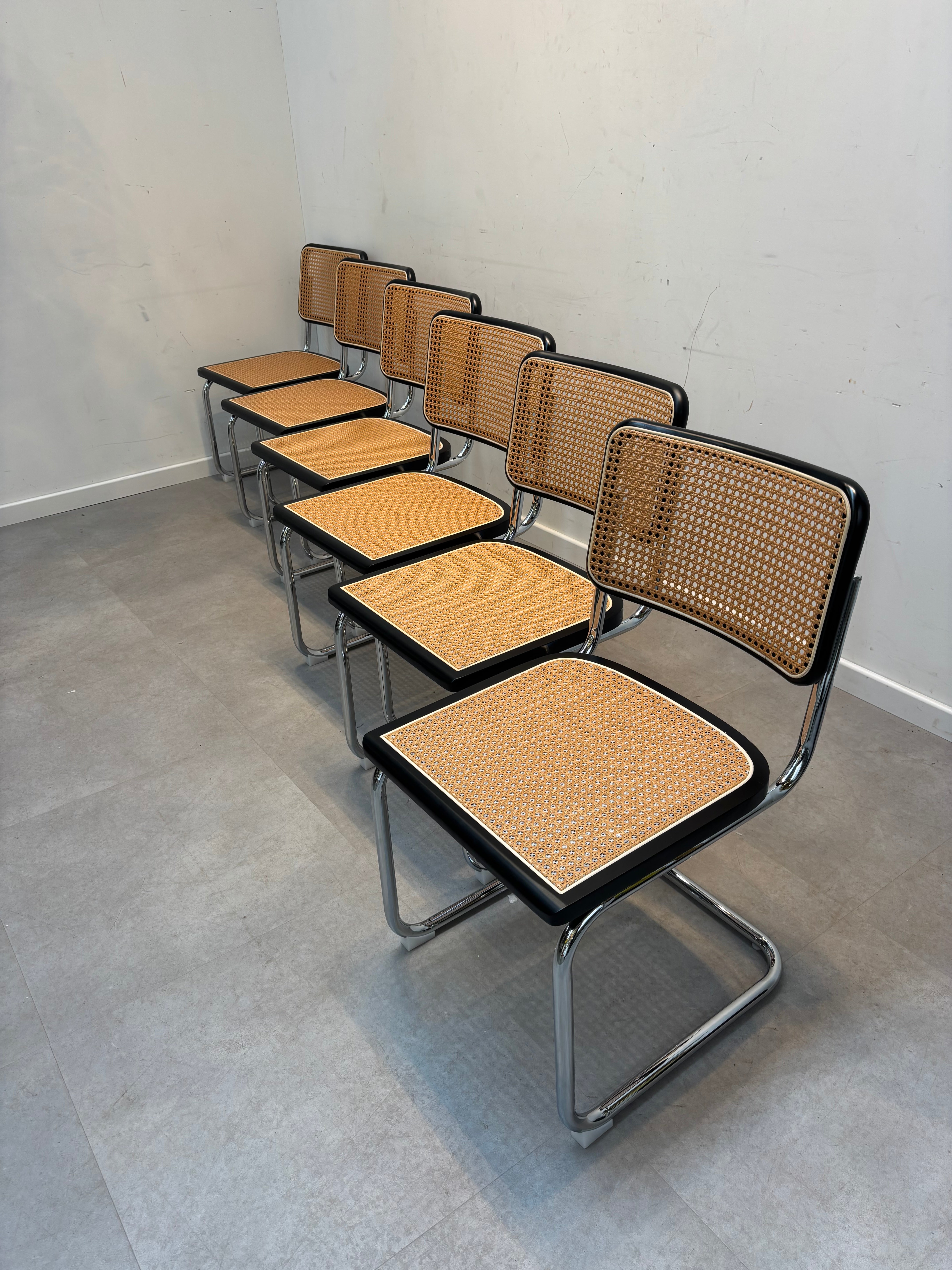 S-Chair Black Chrome