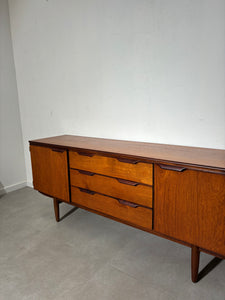 Vintage teak sideboard with rosewood handles