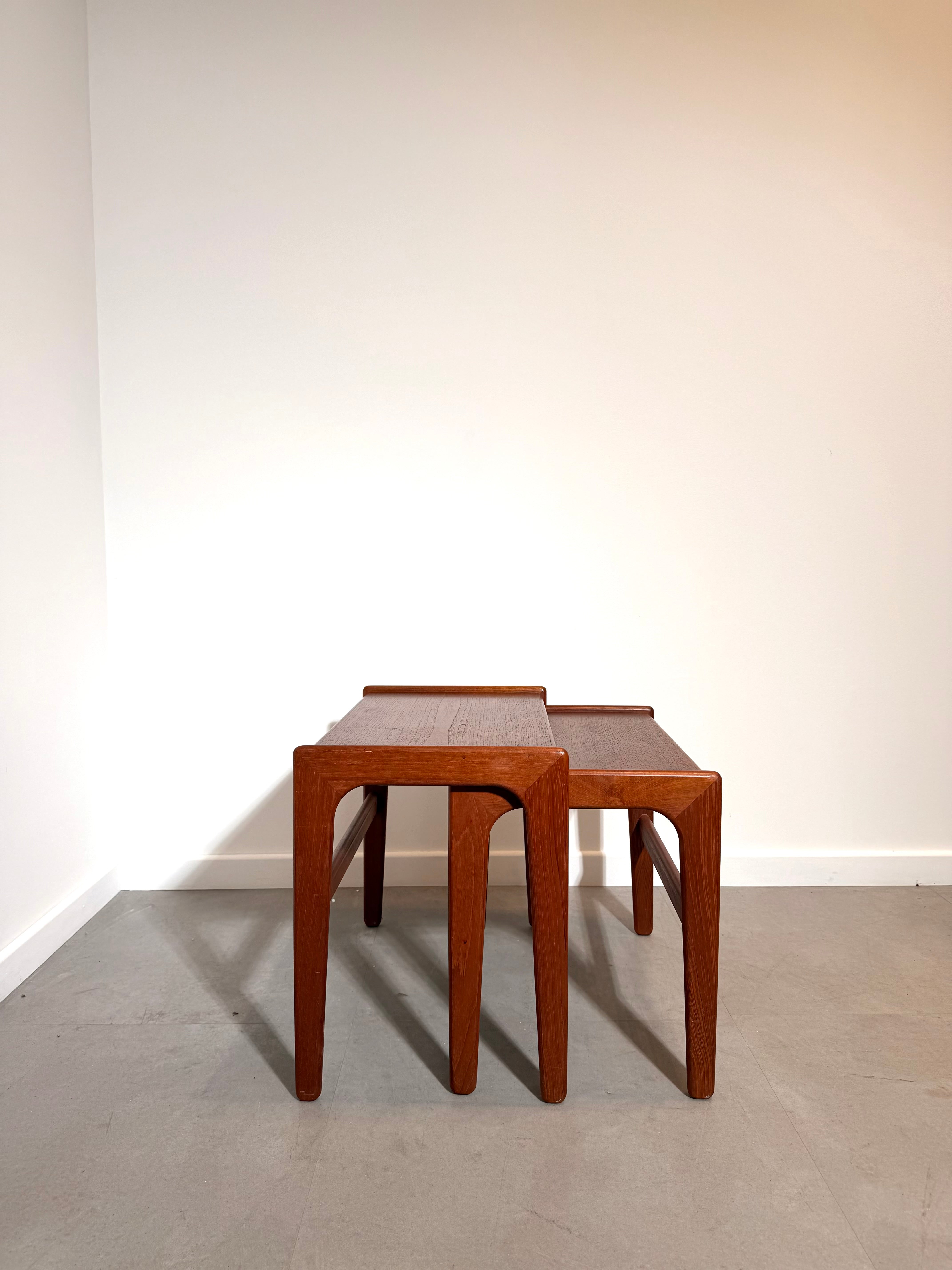 Vintage Danish Teak Nesting Tables