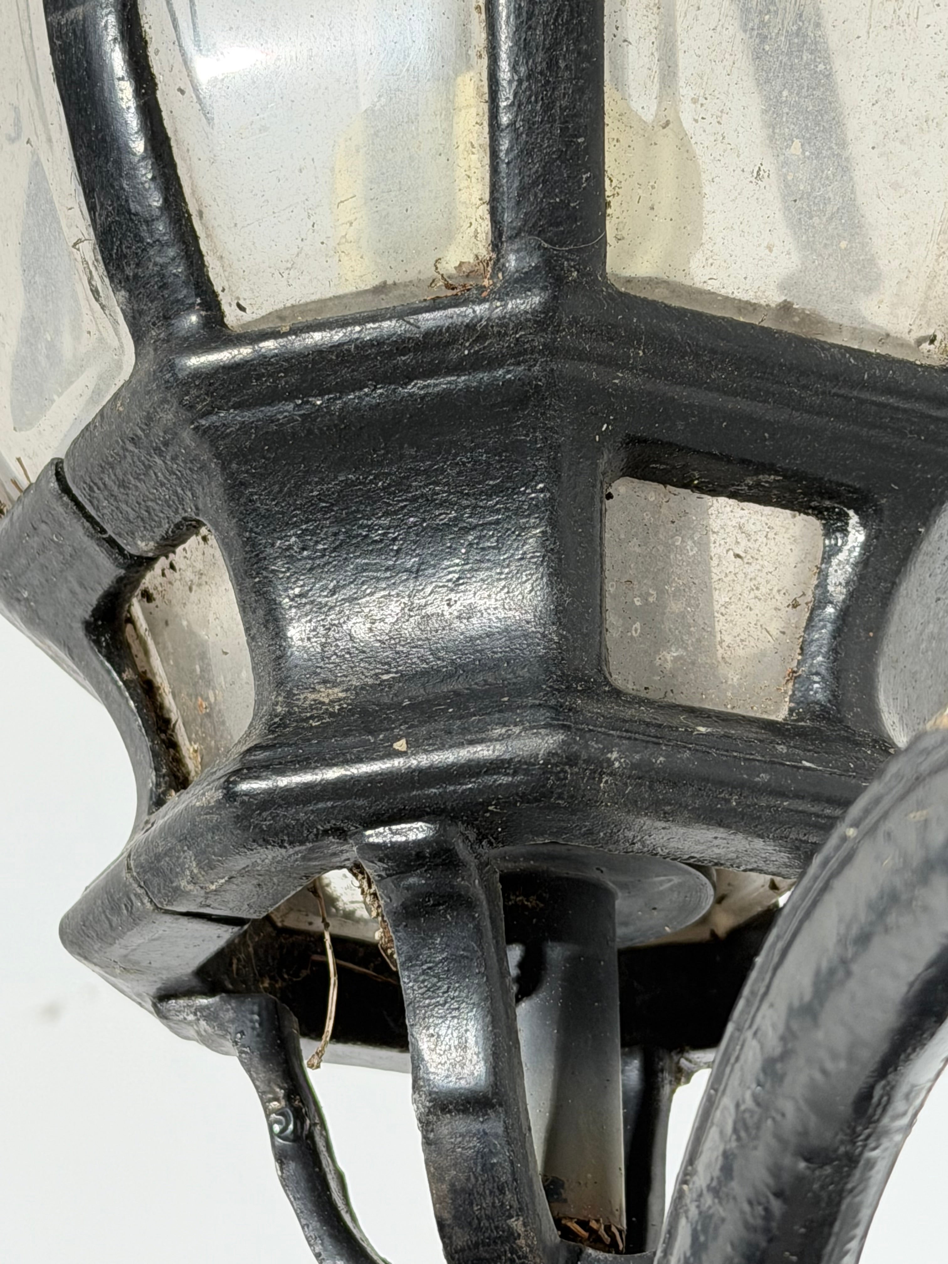 Vintage Cast Iron Street Lamp Post – 245 cm