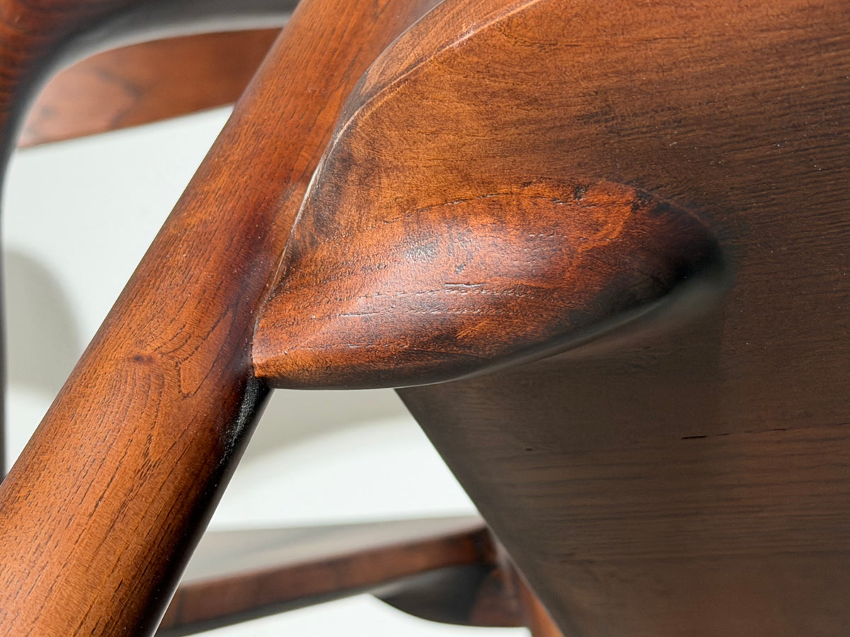 “Kobe” Bar Chair – Walnut Finish
