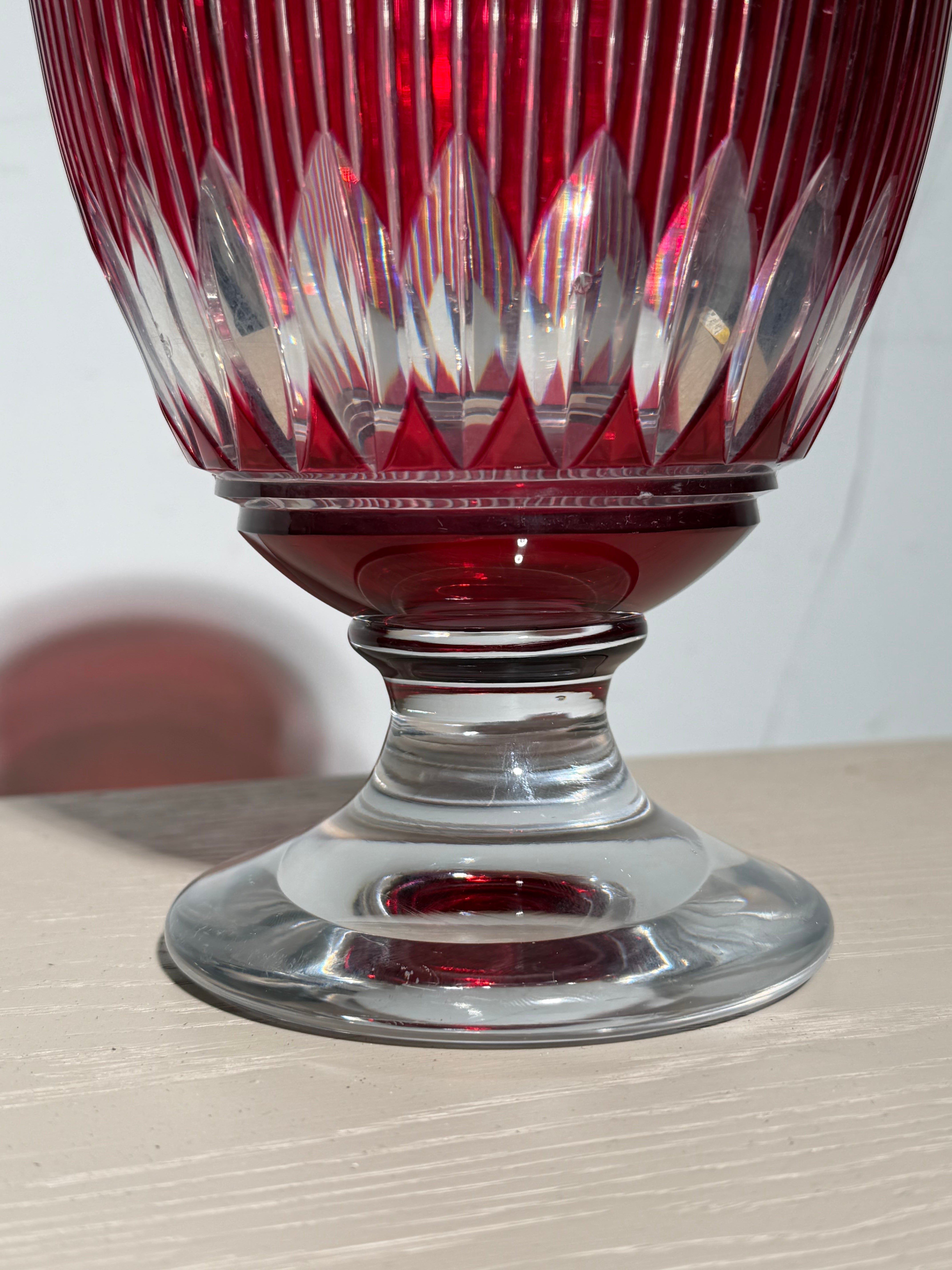 Val St Lambert kristallen vaas - "Antinéa” - 1926 Art Deco