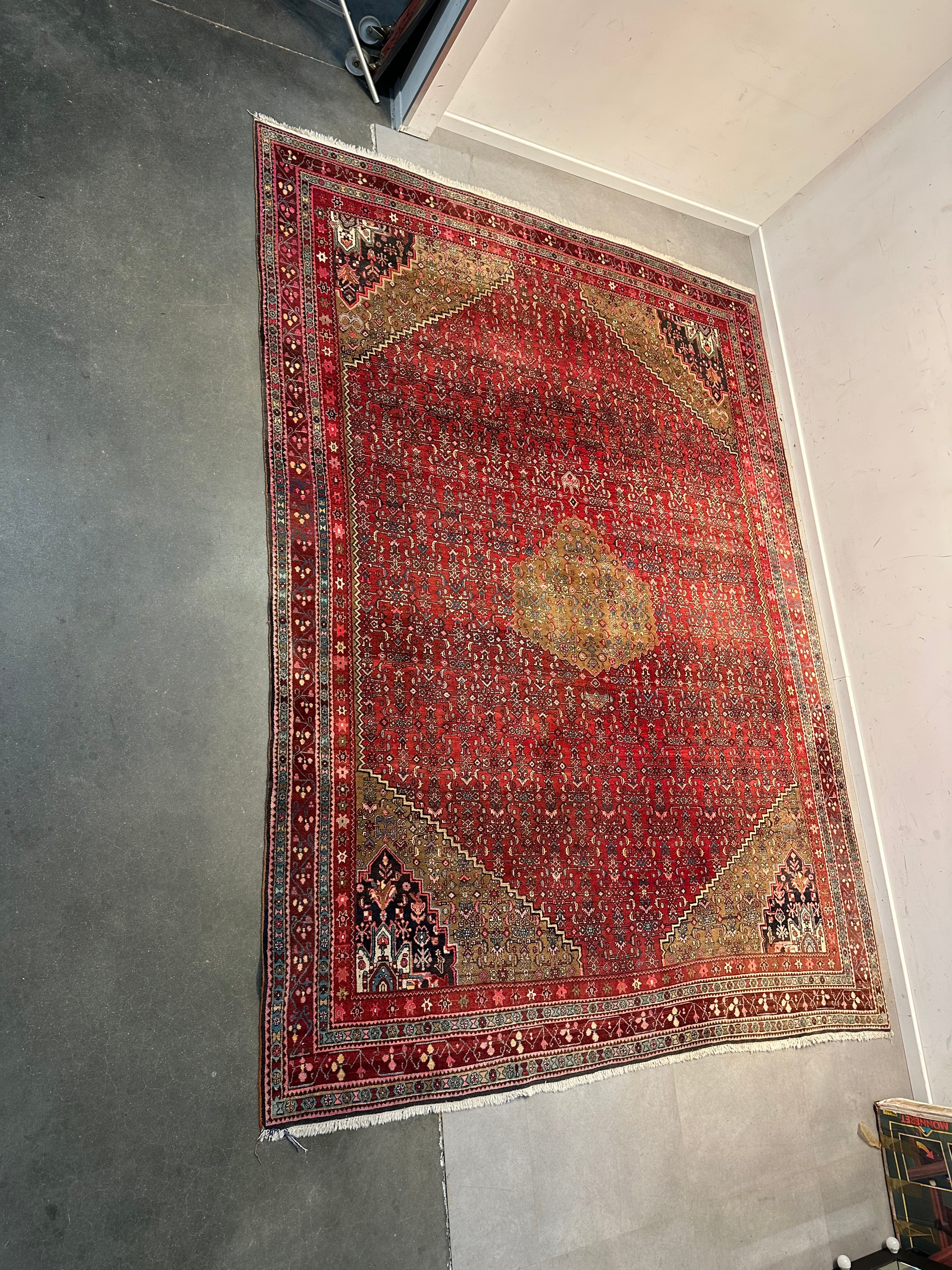 Large Hand-Knotted Oriental Rug - With Certificate