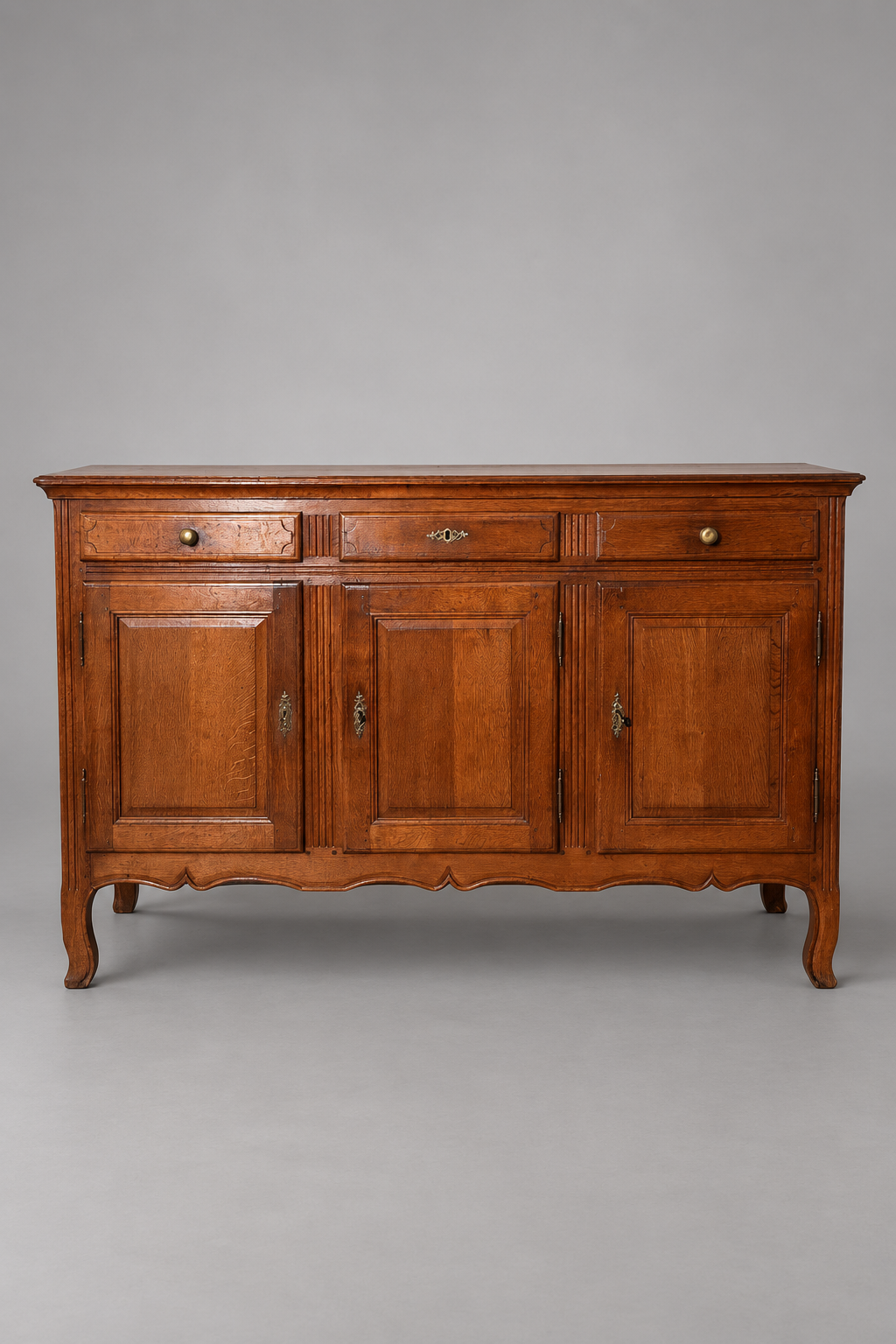 French Country Style Oak Sideboard