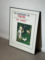 Tintin au Congo Serigraph Poster– Limited Edition of 2000 – 60 x 80 cm