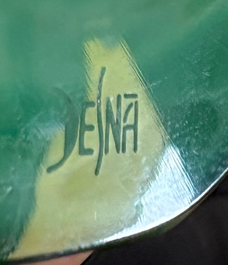 Small Vase Art Nouveau Malachite - Desna