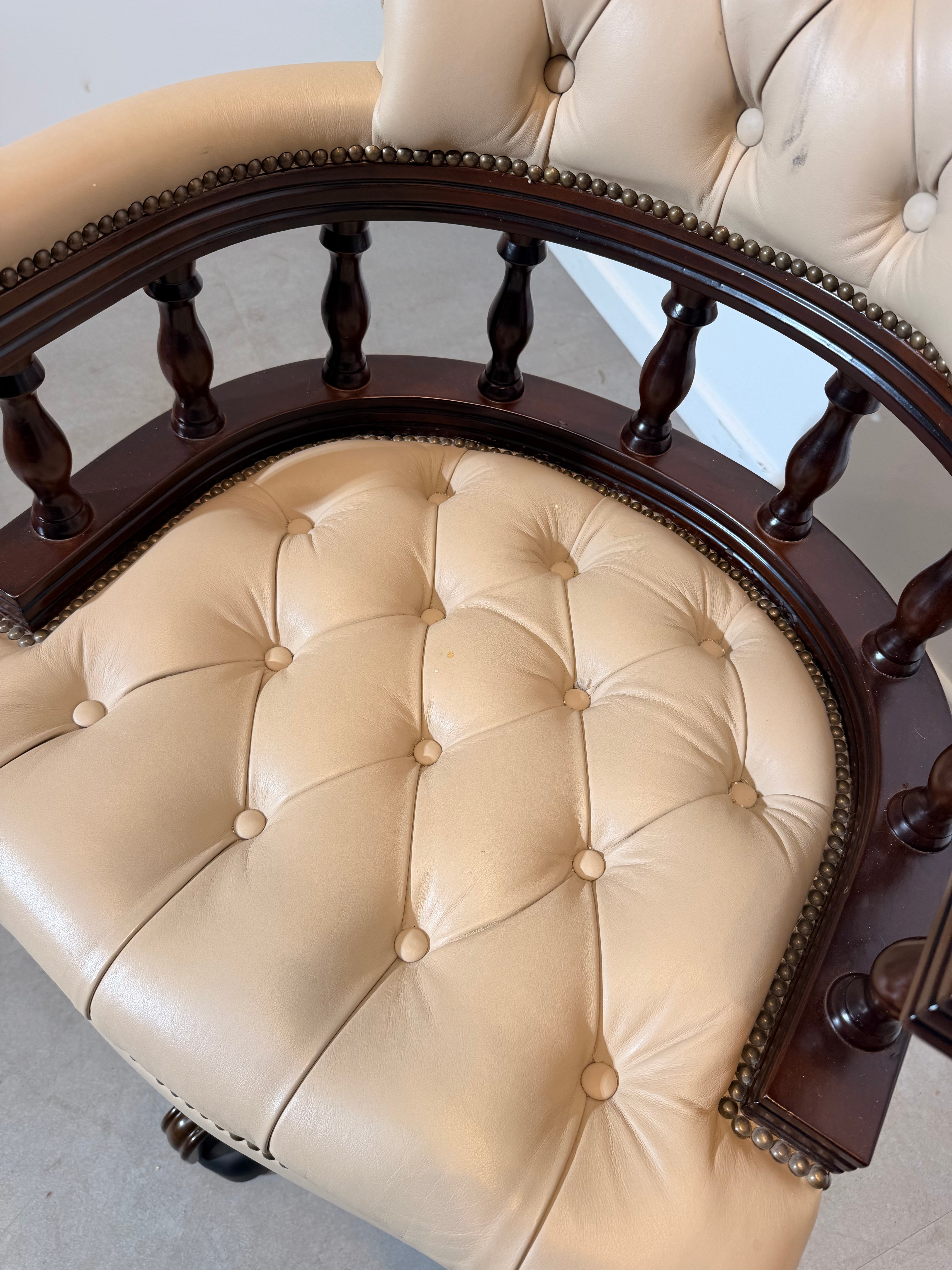 Chesterfield Style Executive Office Chair