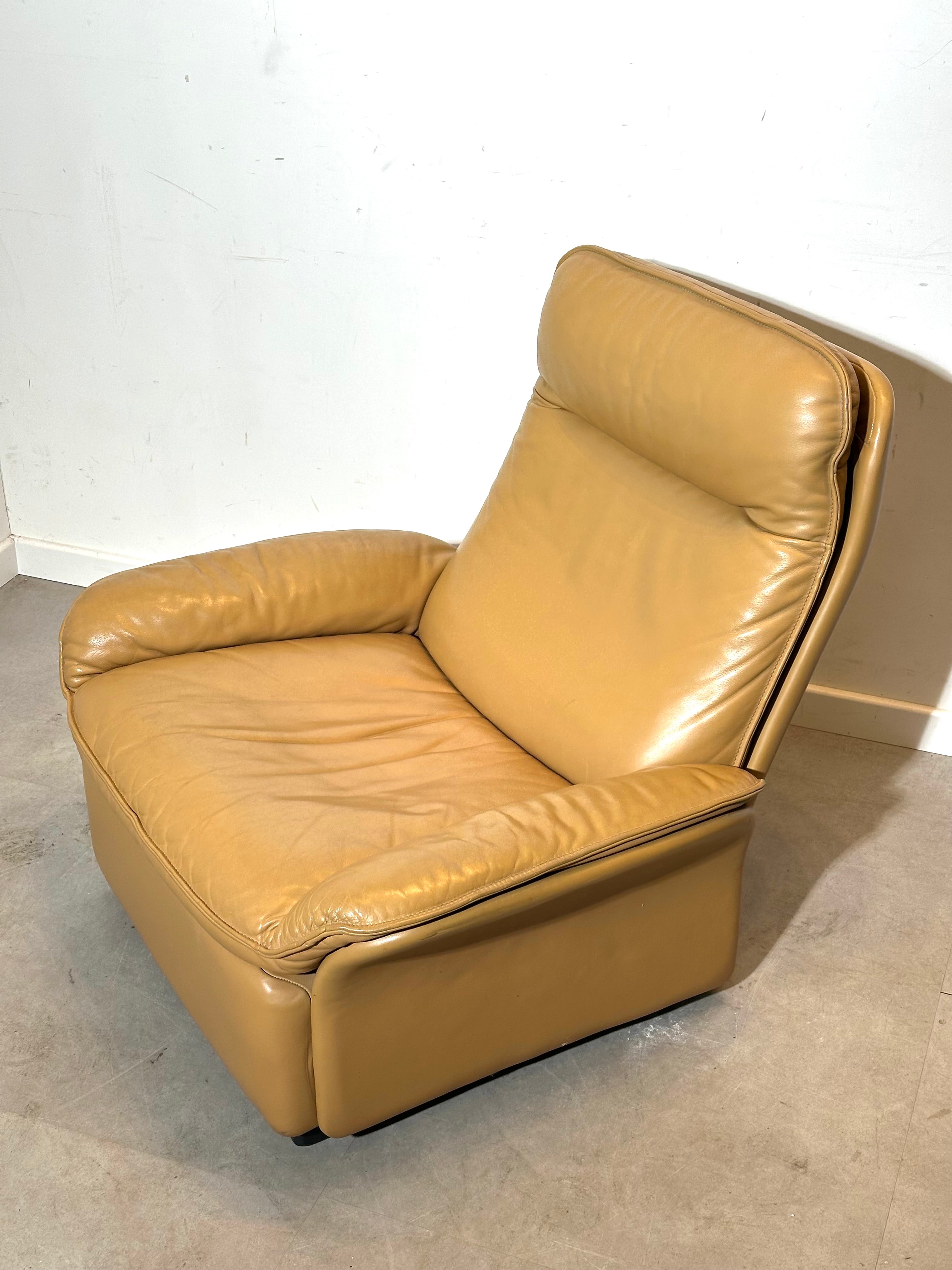 De Sede DS-50 Leather Lounge Chair