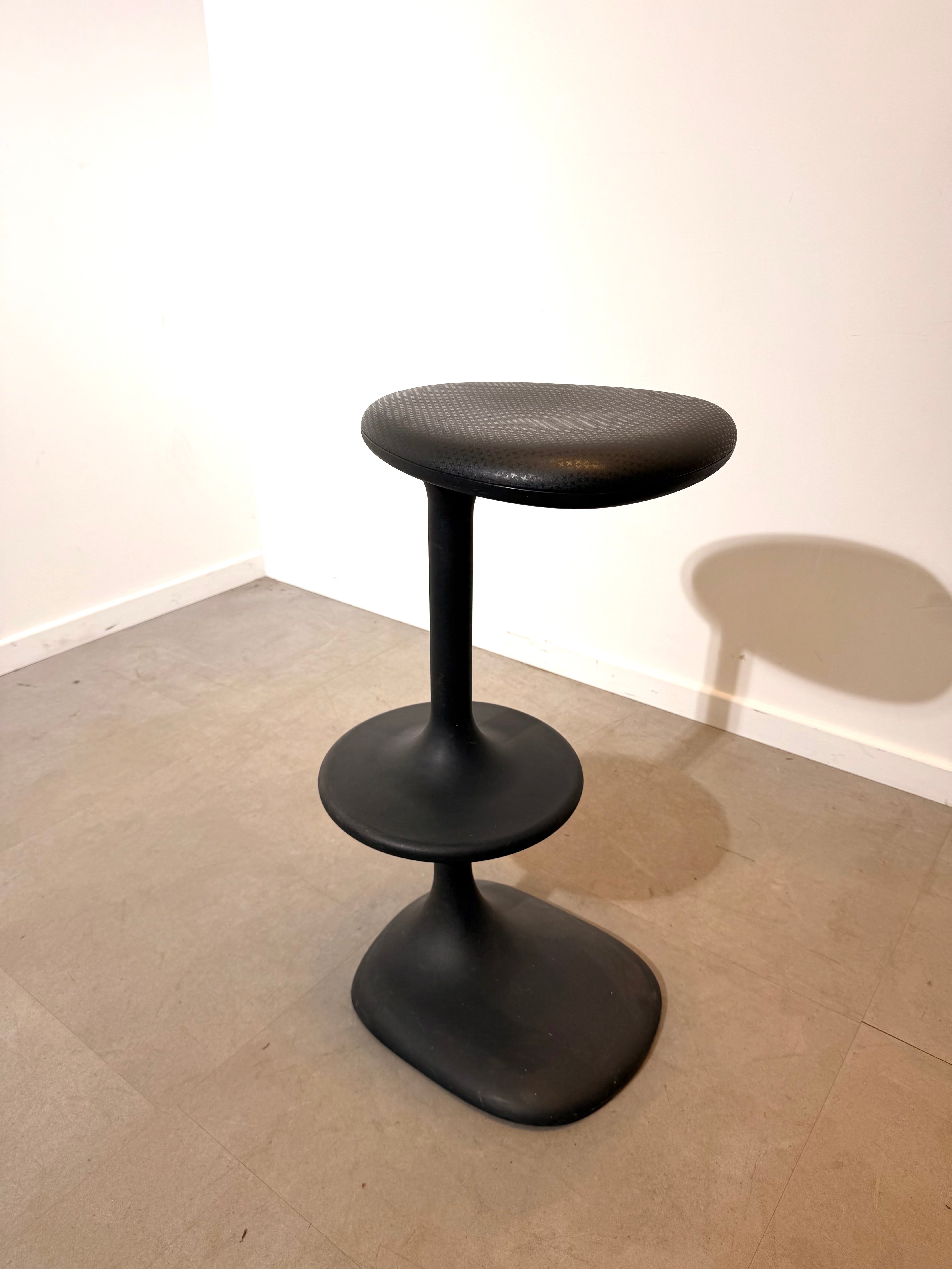 Casamania Kant Stool by Karim Rashid – Black | Made in Italy