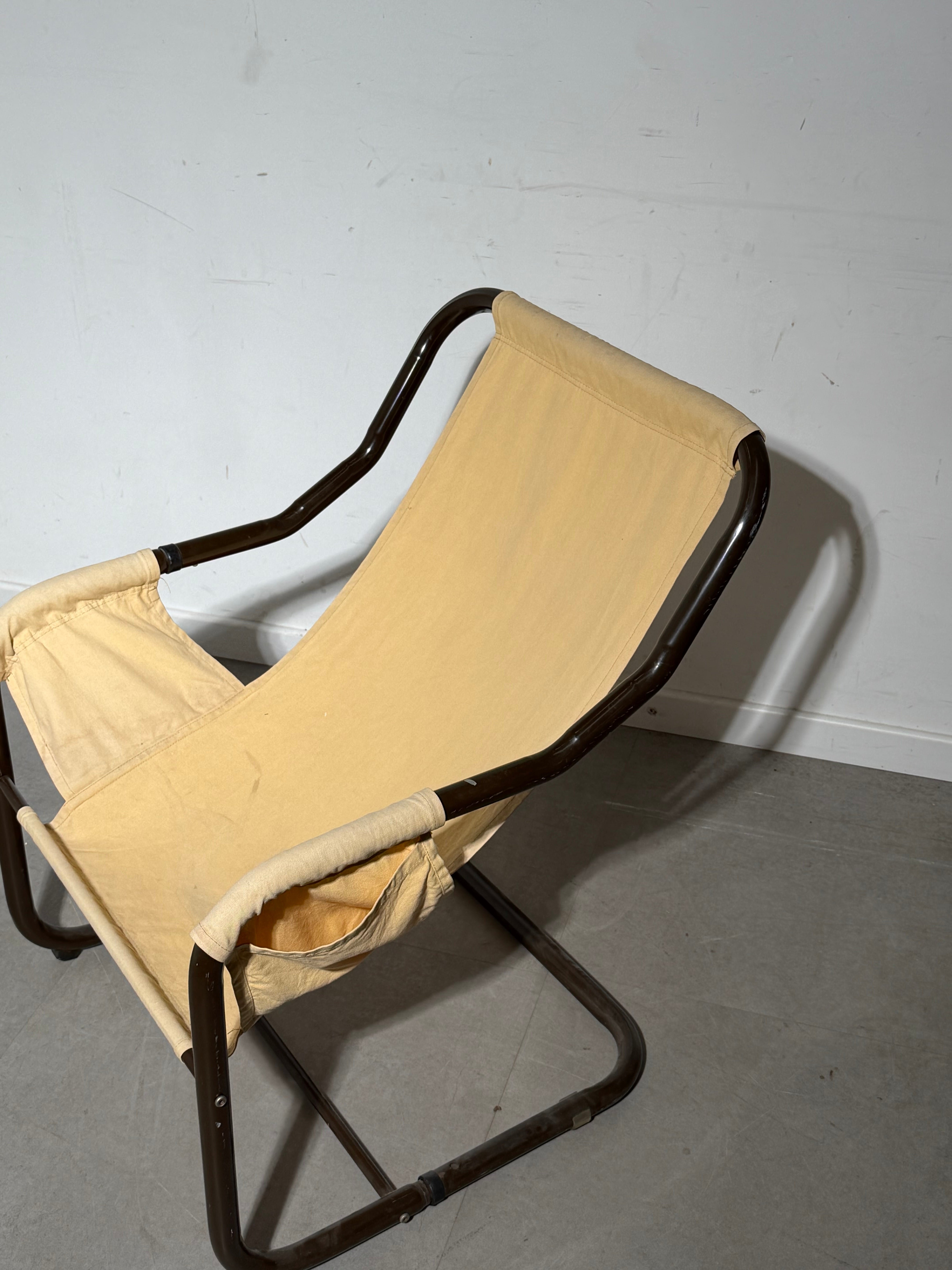 Tubular 60’s Fabric Loungechair