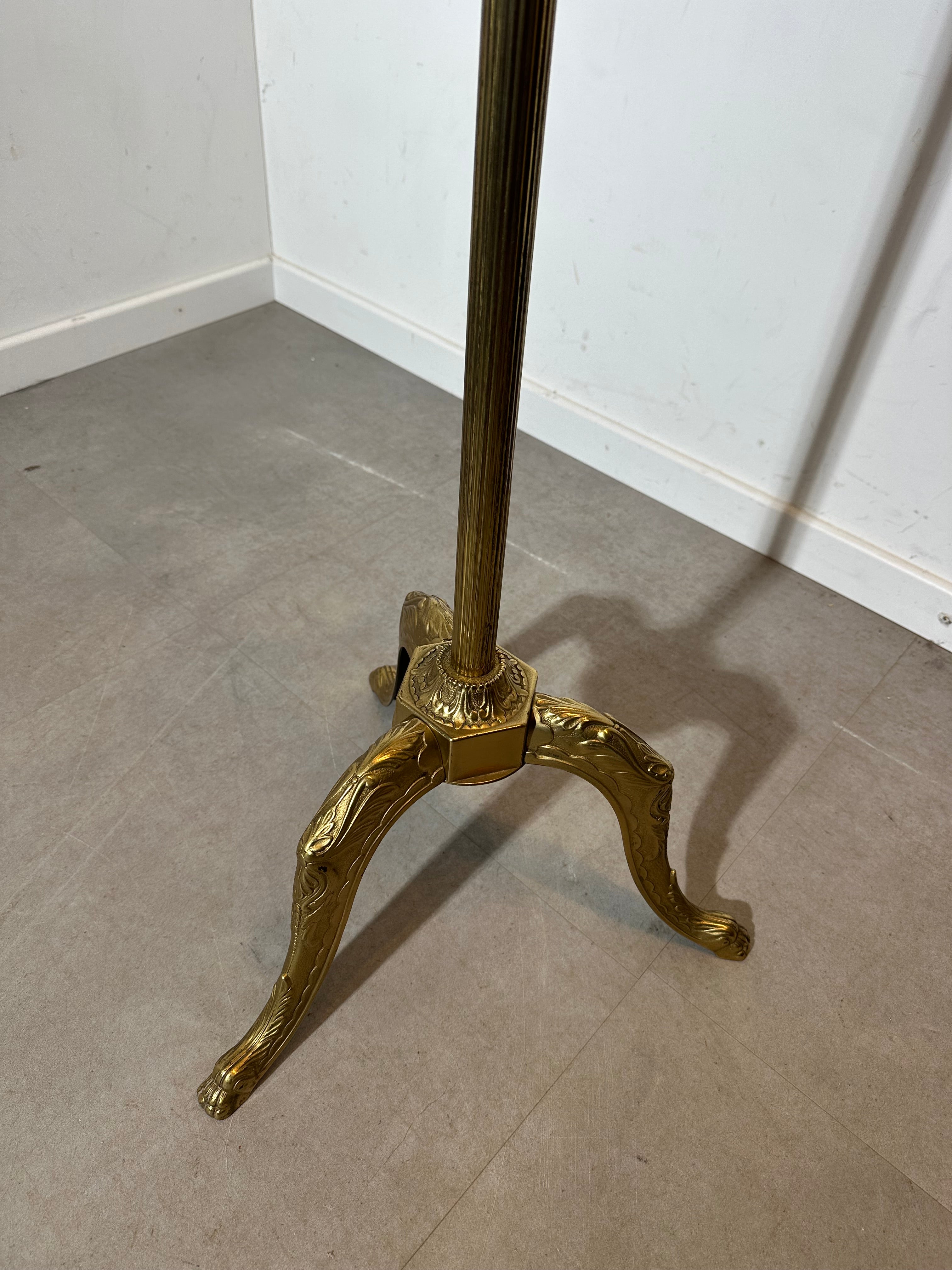 Porte-manteau vintage en cuivre